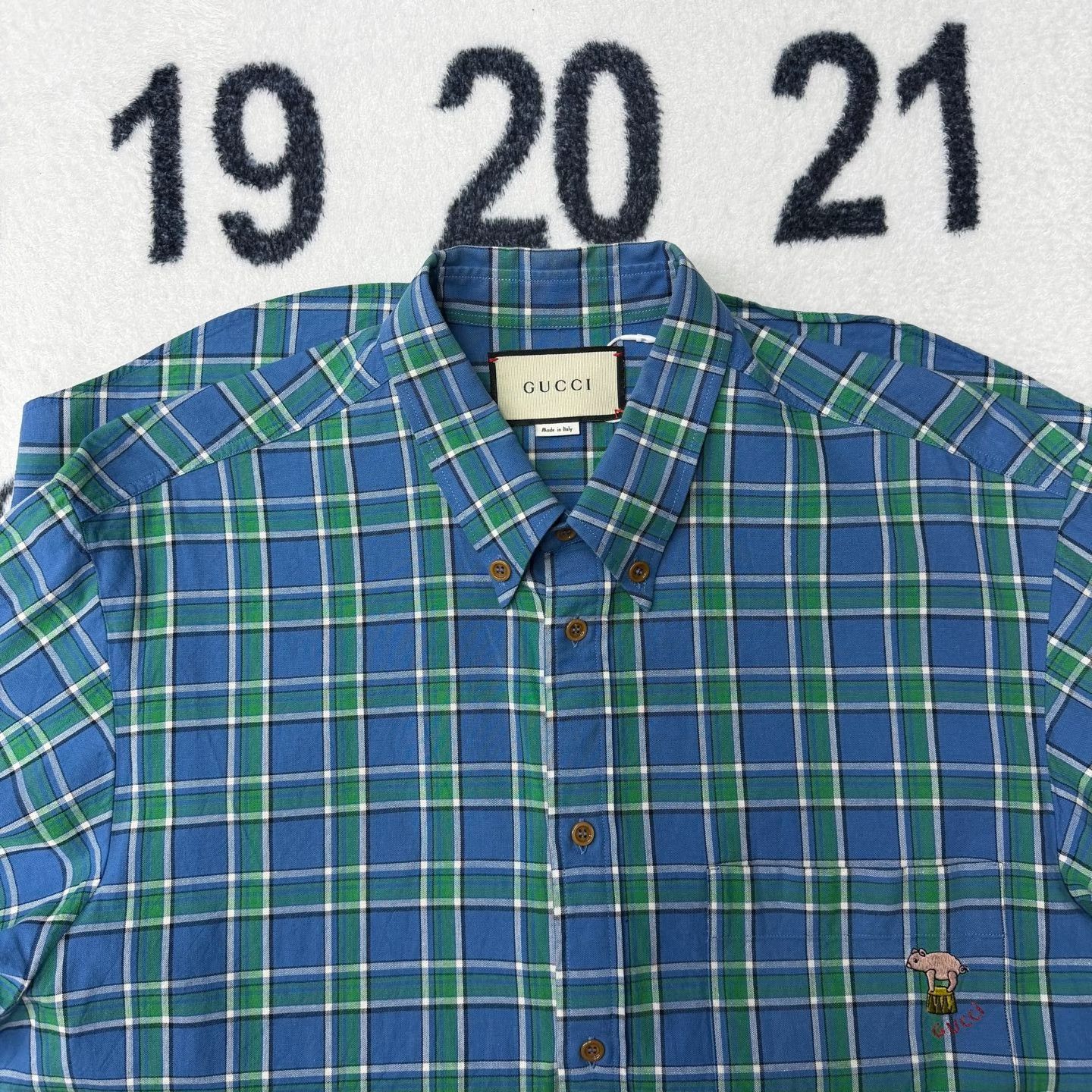 Gucci Gucci Plaid Green Shirt m Men Size US M / EU 48-50 / 2 - 4 Thumbnail