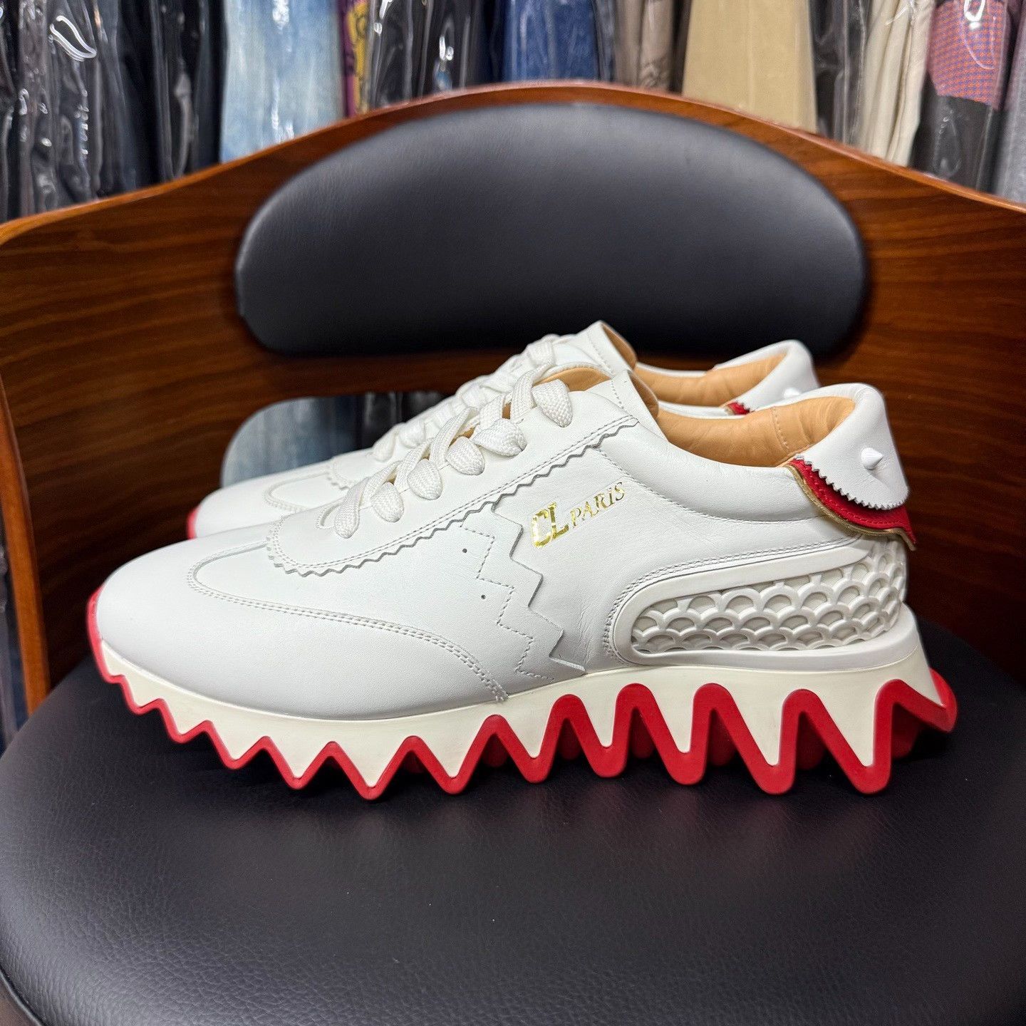 Nike Nike Leather White Lowtop Sneakers us_9 Women Size US 9 / IT 39 - 6 Thumbnail