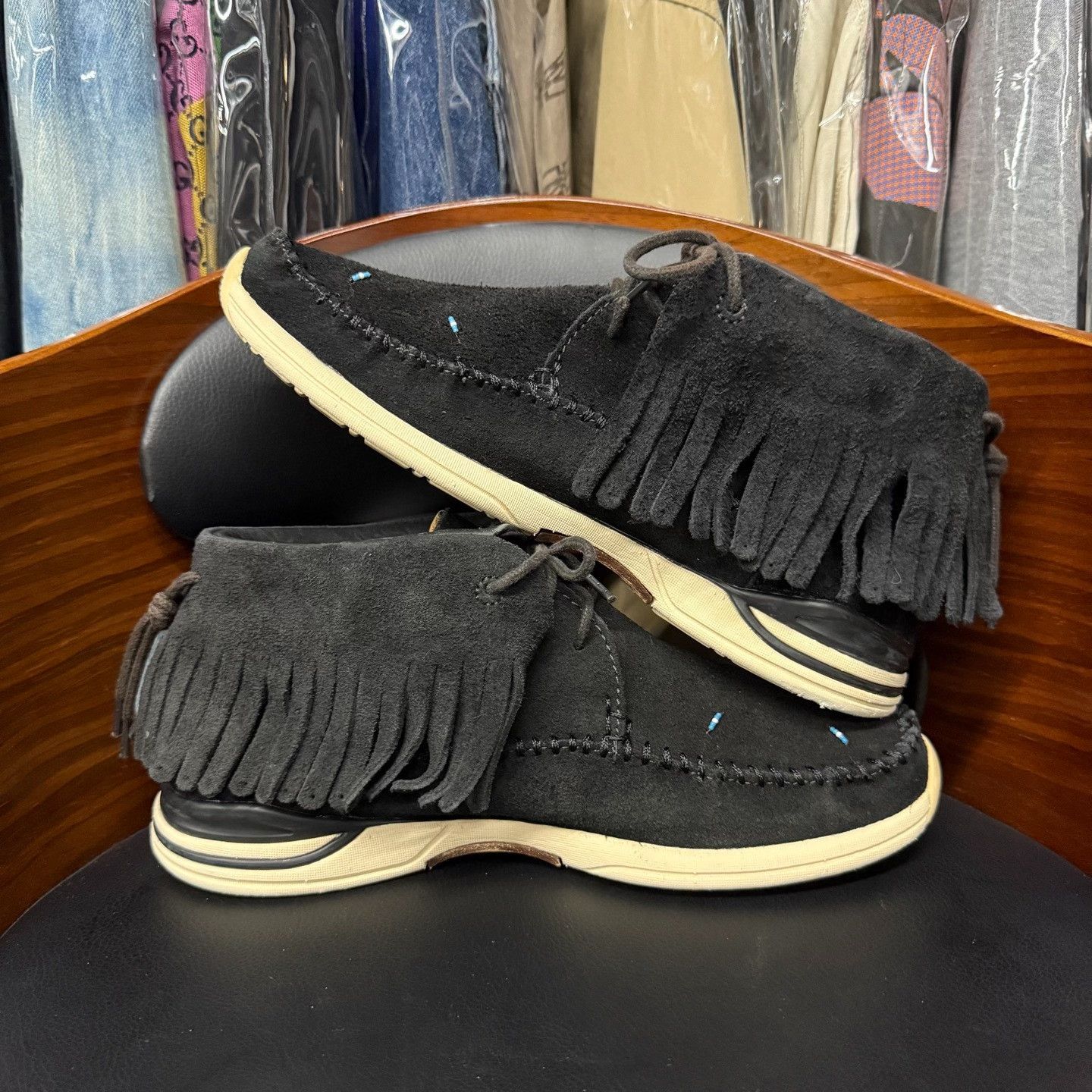 Visvim Visvim Limited Black Lowtop Sneakers 7.5 Men Size US 7.5 / EU 40-41 - 7 Thumbnail