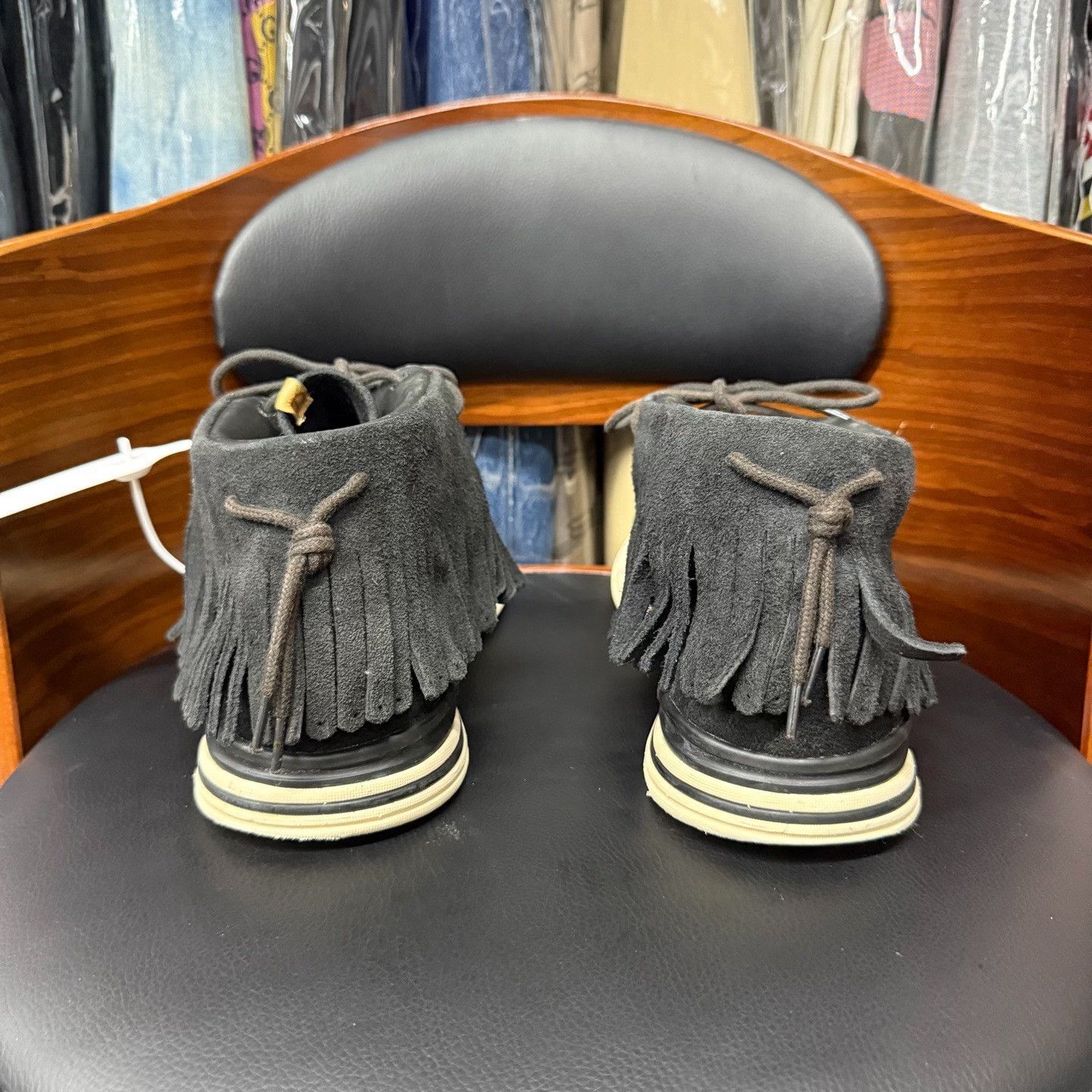 Visvim Visvim Limited Black Lowtop Sneakers 7.5 Men Size US 7.5 / EU 40-41 - 3 Thumbnail