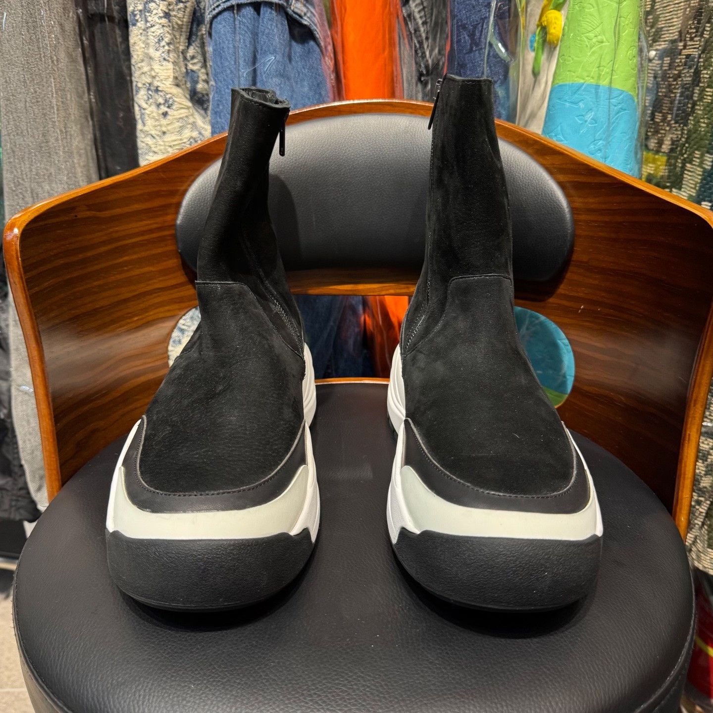 Kenzo Kenzo Black Boots 9 Men Size US 9 / EU 42 - 2 Thumbnail