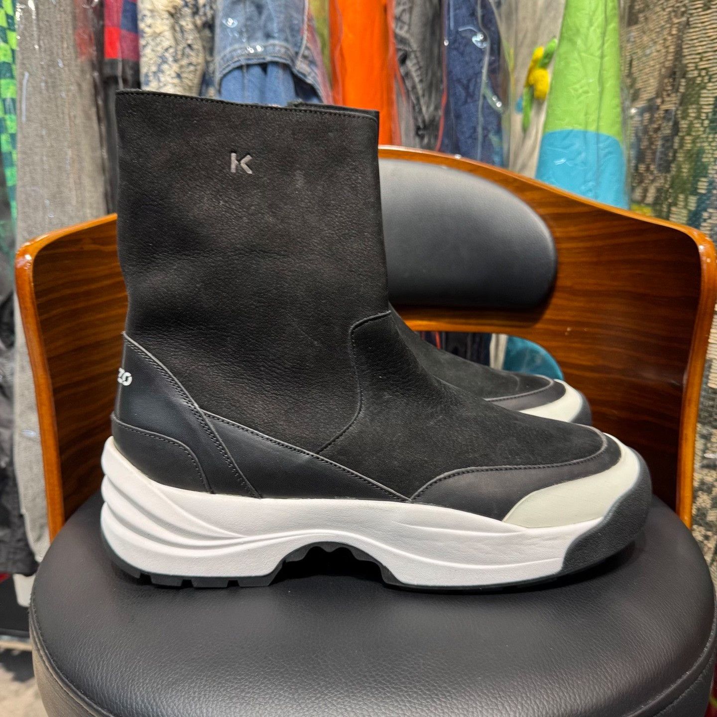 Kenzo Kenzo Black Boots 9 Men Size US 9 / EU 42 - 4 Thumbnail