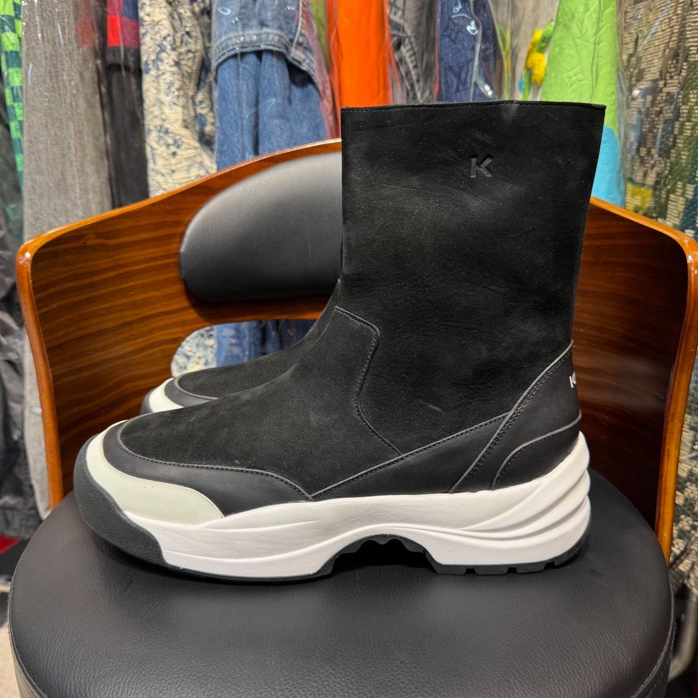 Kenzo Kenzo Black Boots 9 Men Size US 9 / EU 42 - 6 Thumbnail