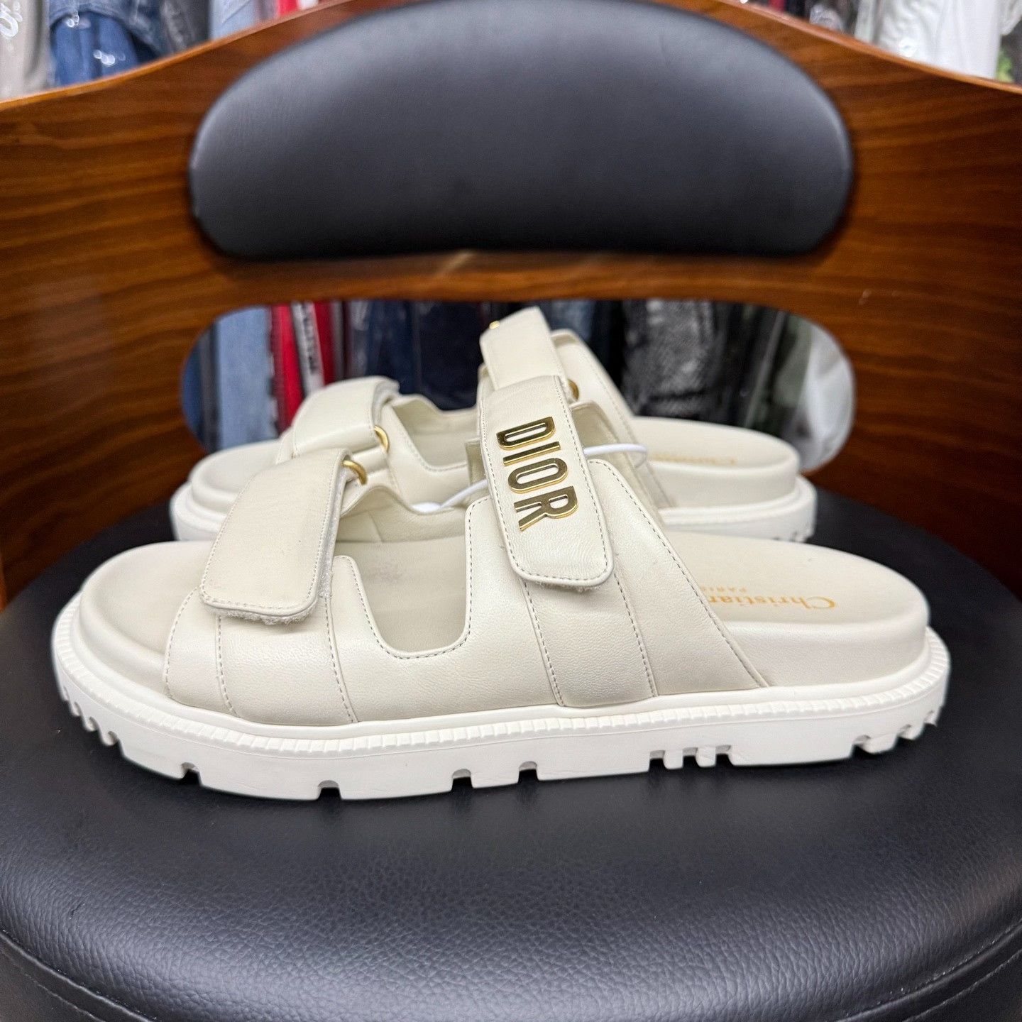 Dior Dior White Sandals us_6-5 Women Size US 6.5 / IT 36.5 - 6 Thumbnail