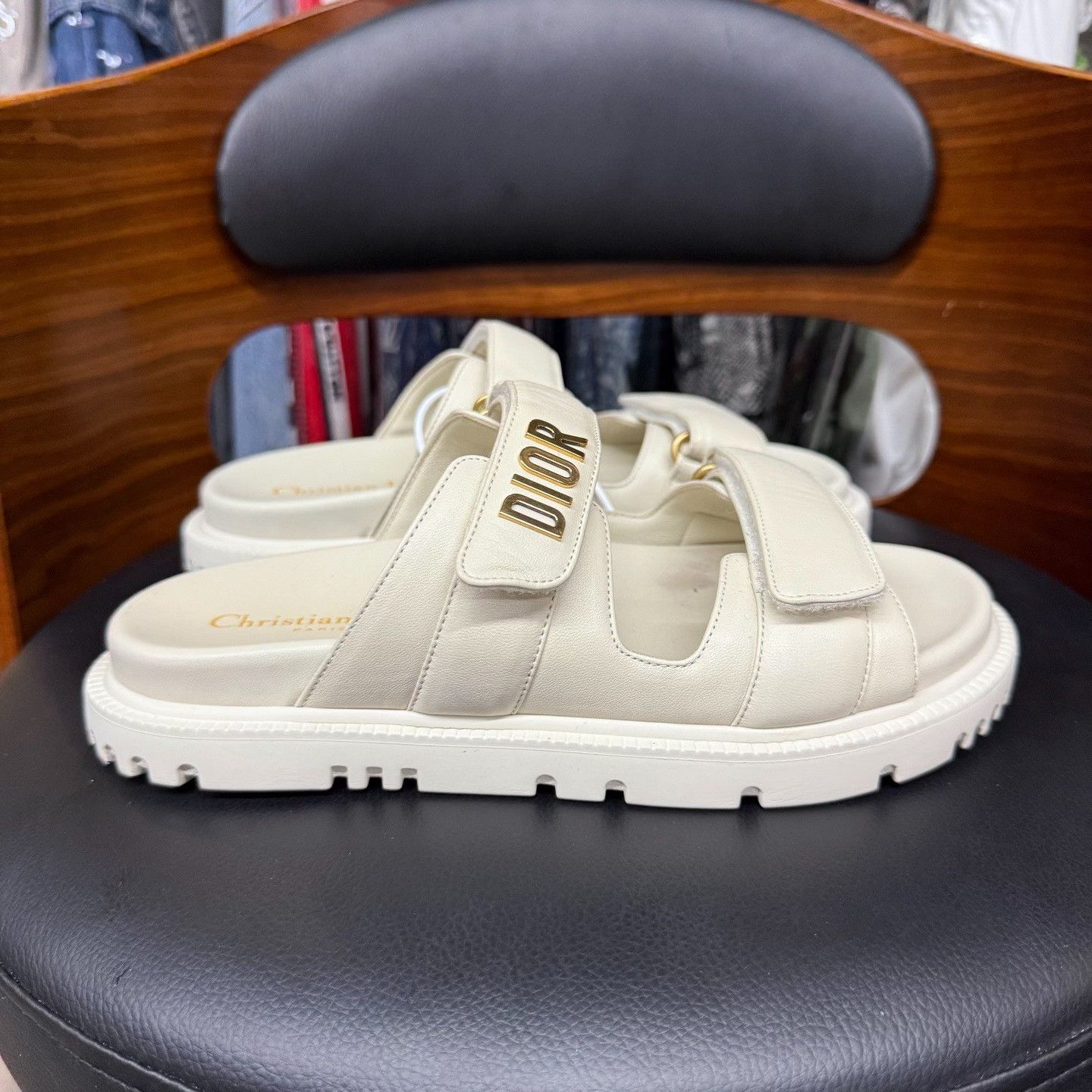 Dior Dior White Sandals us_6-5 Women Size US 6.5 / IT 36.5 - 4 Thumbnail