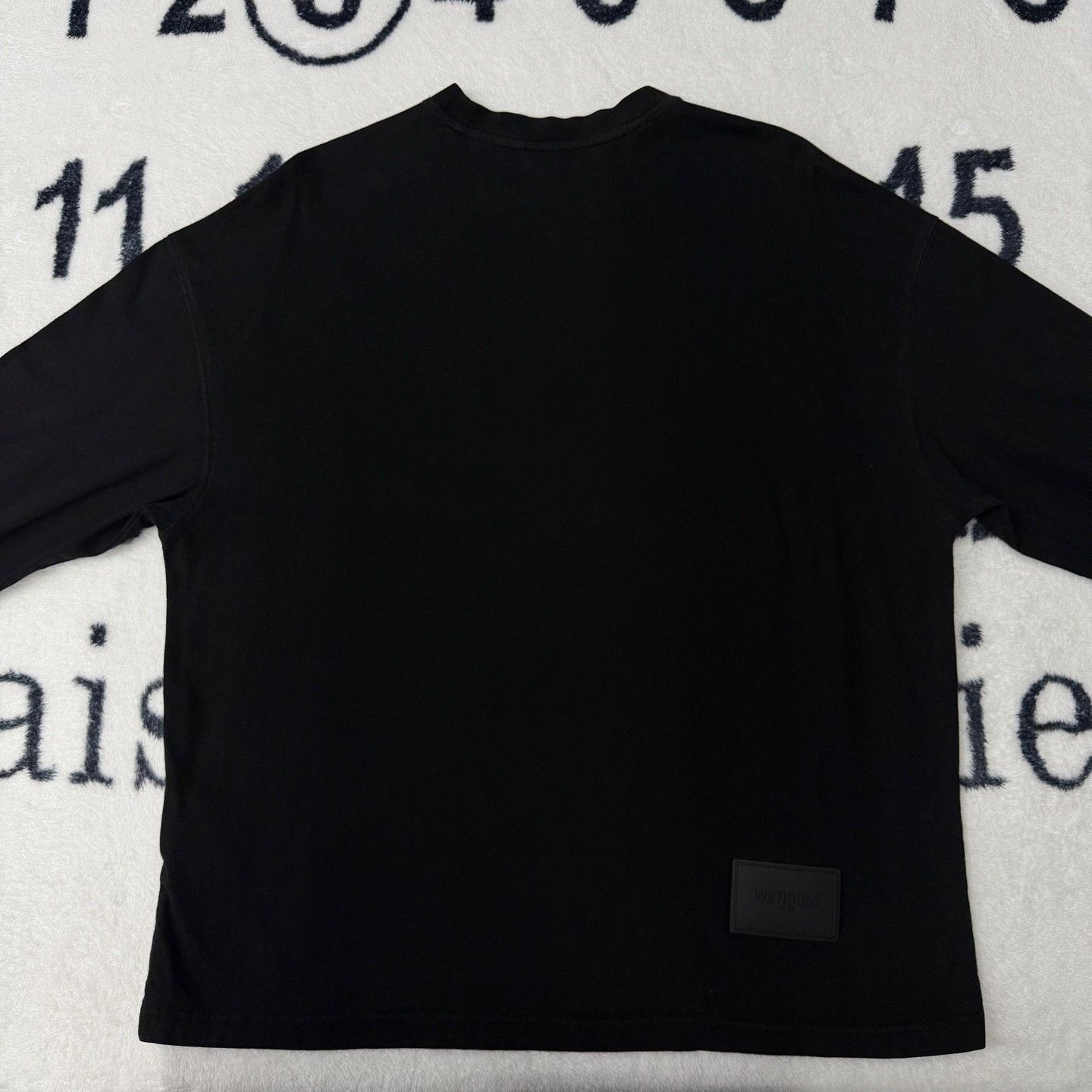 WE11DONE We11done Printed Black T-Shirt XS Women Size XS / US 0-2 / IT 36-38 - 3 Thumbnail