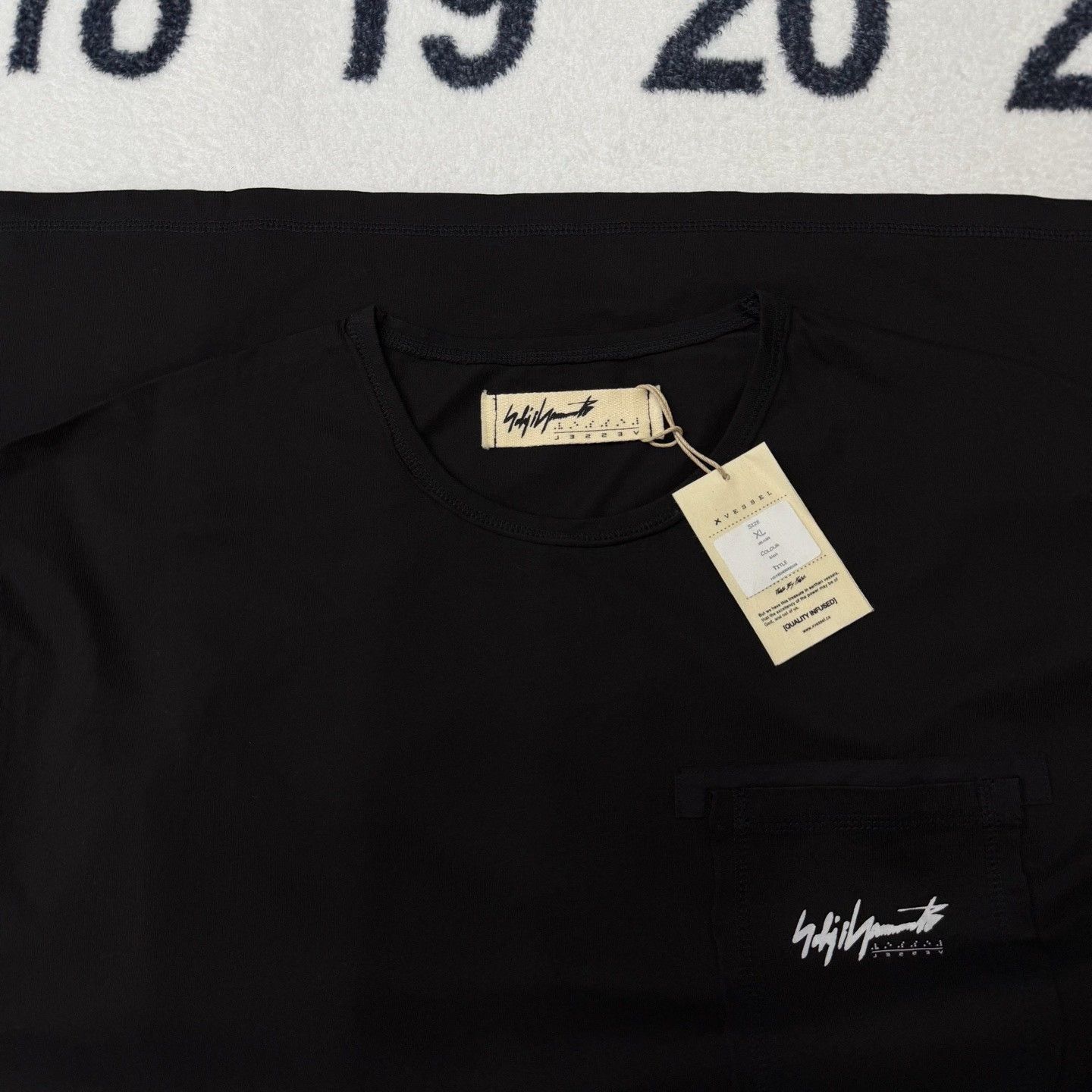 Yohji Yamamoto Yohji Yamamoto Black T-Shirt xl Men Size US XL / EU 56 / 4 - 5 Thumbnail