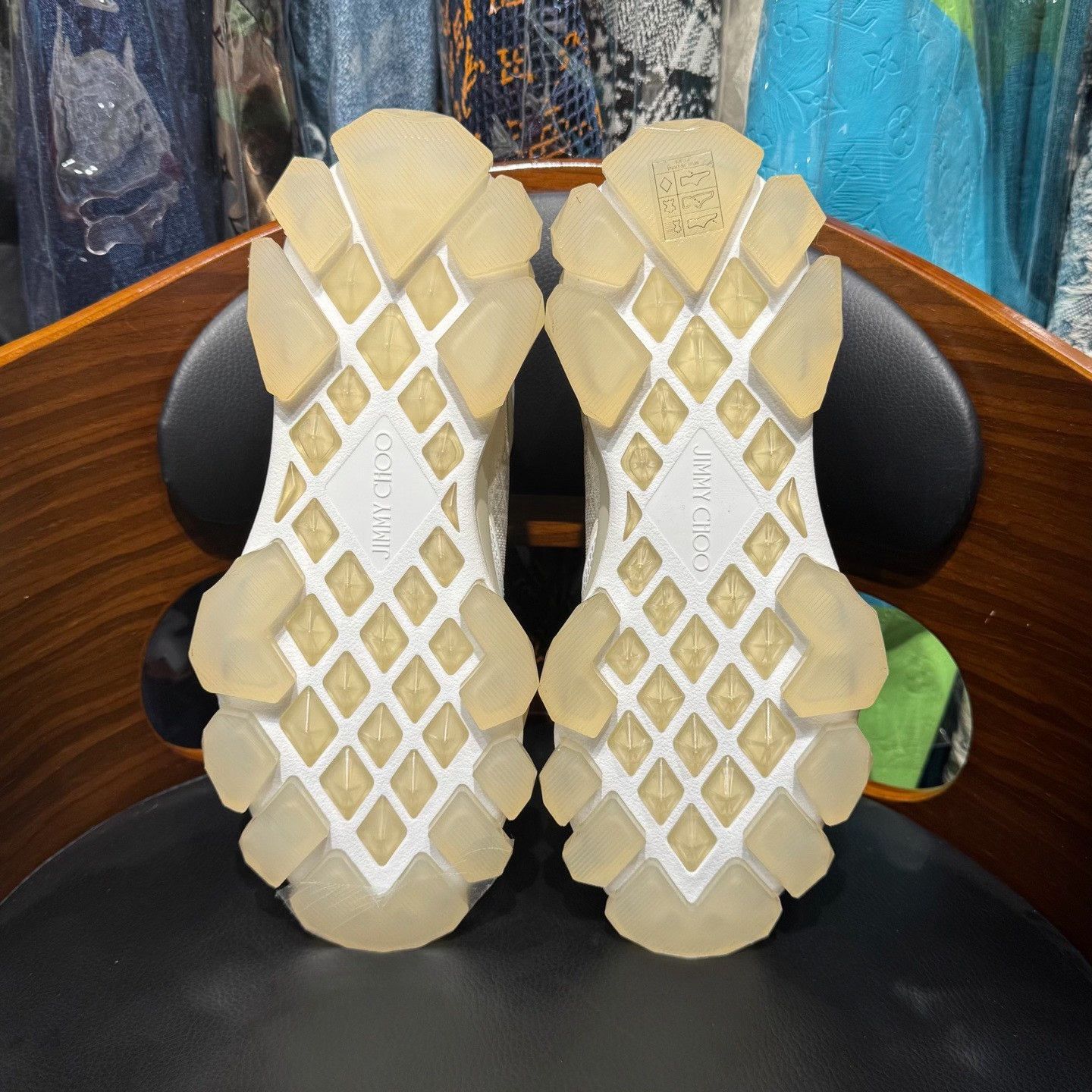 Jimmy Choo Jimmy Choo Training White Lowtop Sneakers us_6 Women Size US 6 / IT 36 - 8 Thumbnail