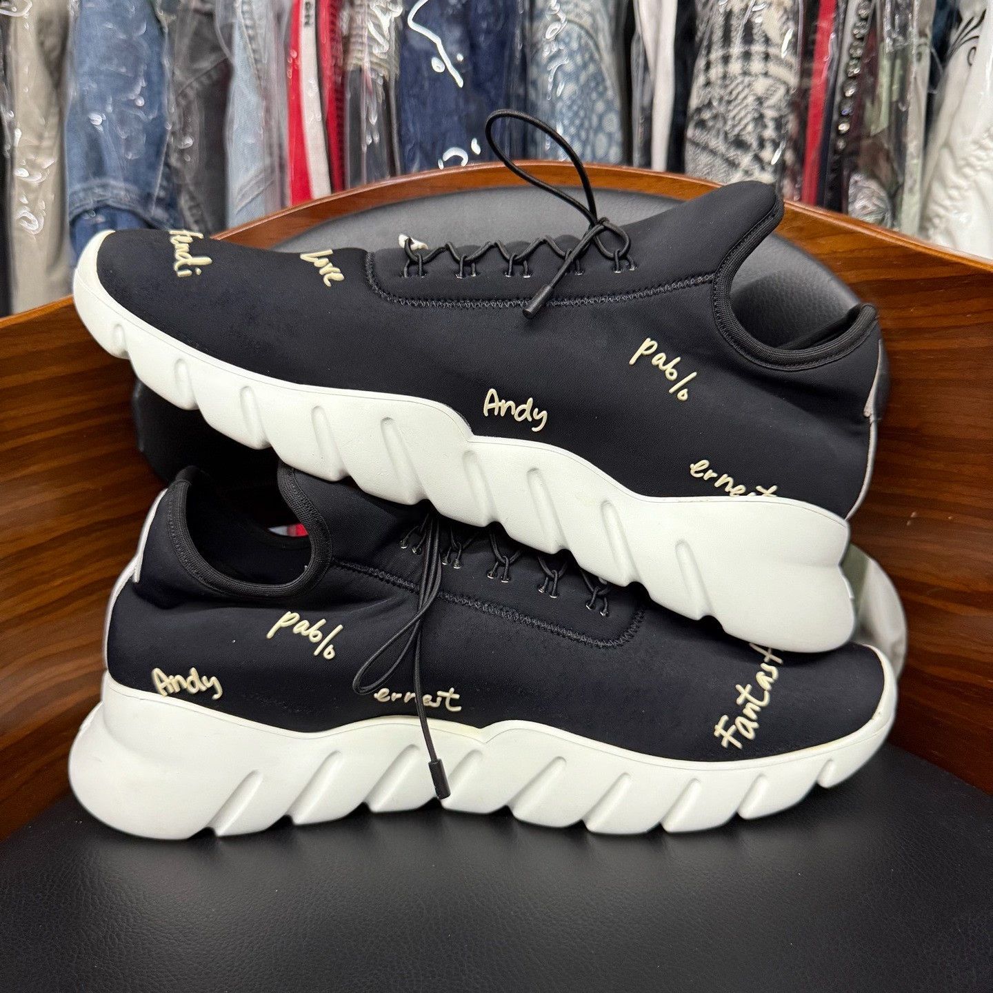 Fendi Fendi Casual Lowtop Sneakers 9 Men Size US 9 / EU 42 - 7 Thumbnail