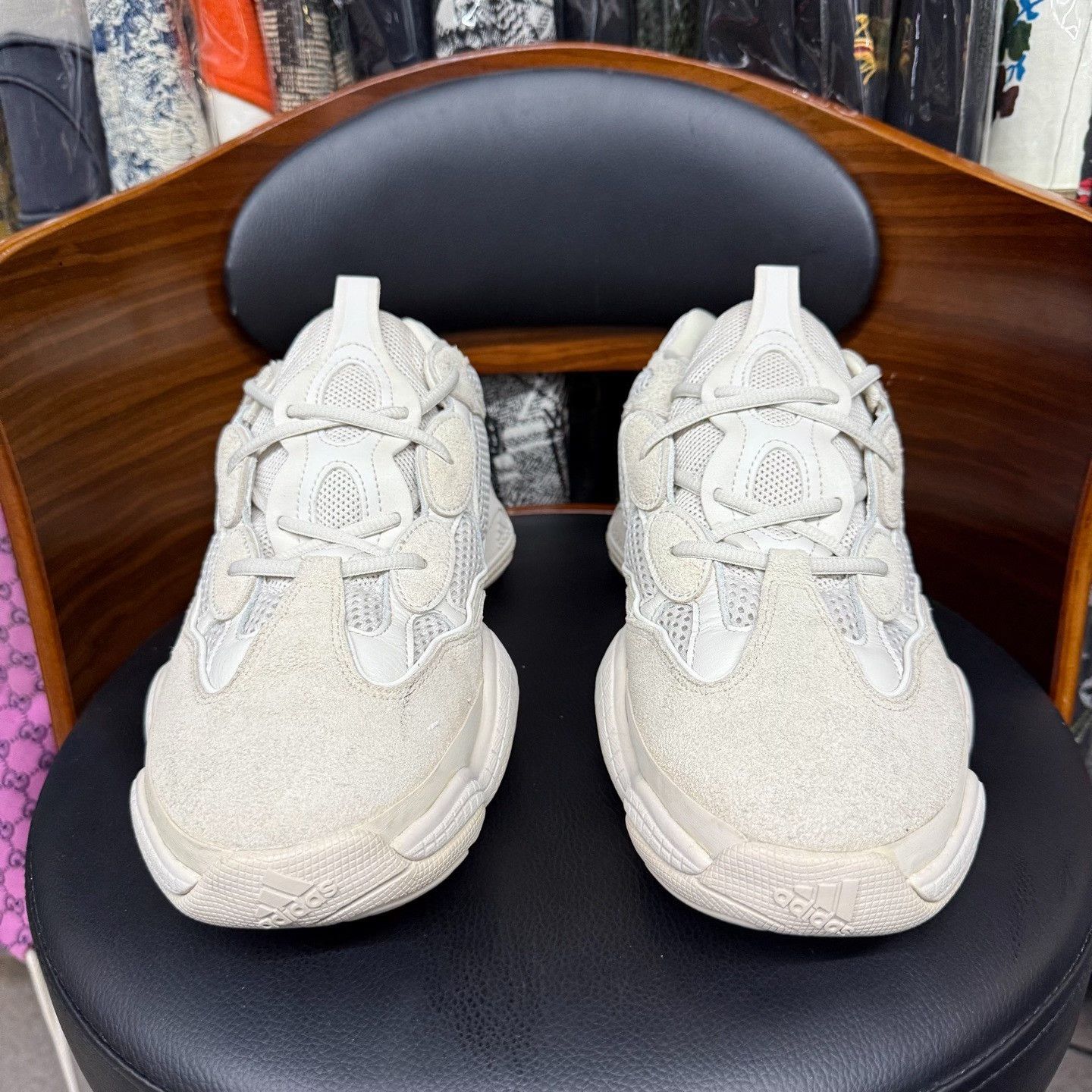 Adidas Adidas YEEZY500 White Lowtop Sneakers 14 Men Size US 14 / EU 47 - 2 Thumbnail