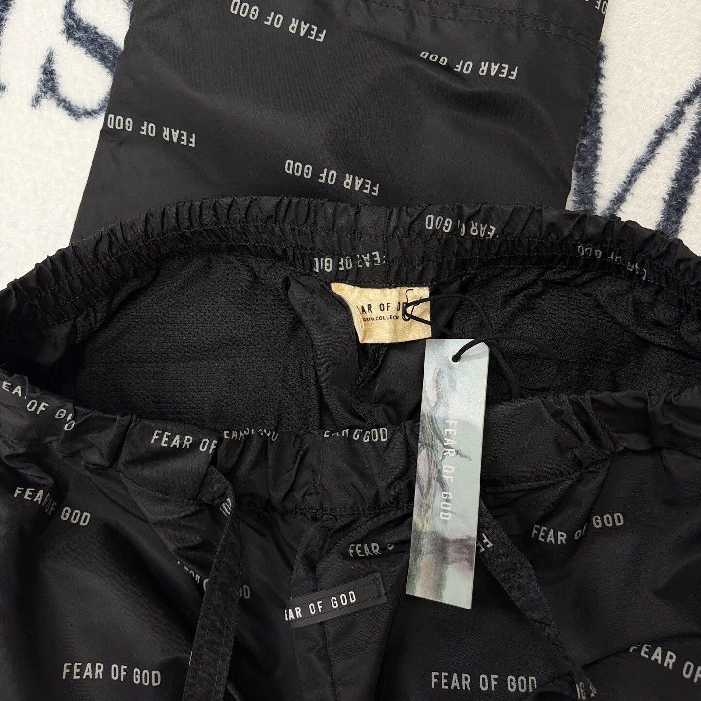 Fear of God Fear of God Nylon Black Casual Pants 36 Men Size US 36 / EU 52 - 4 Thumbnail