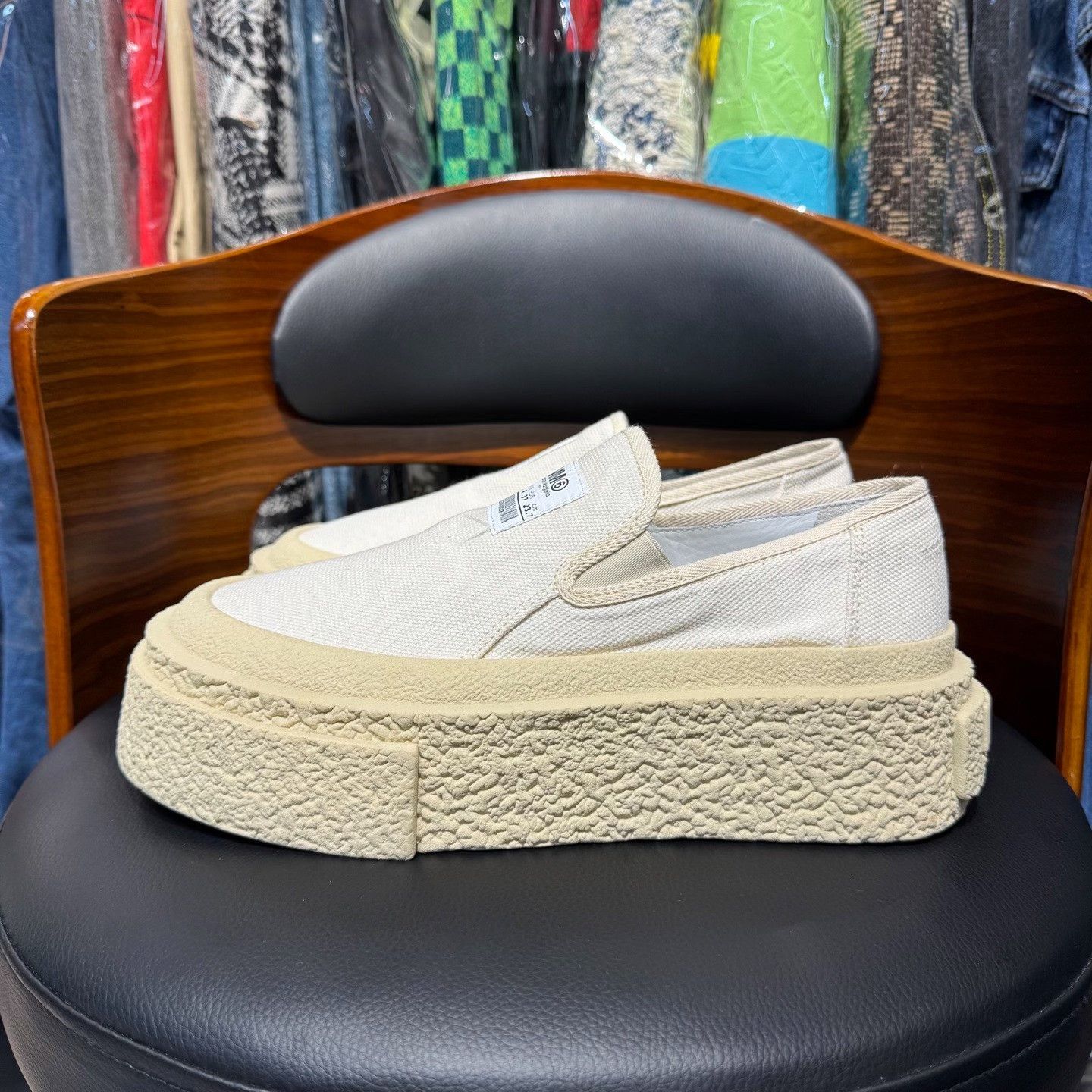 Maison Margiela Maison Margiela Canvas Lowtop Sneakers us_6-5 Women Size US 6.5 / IT 36.5 - 6 Thumbnail