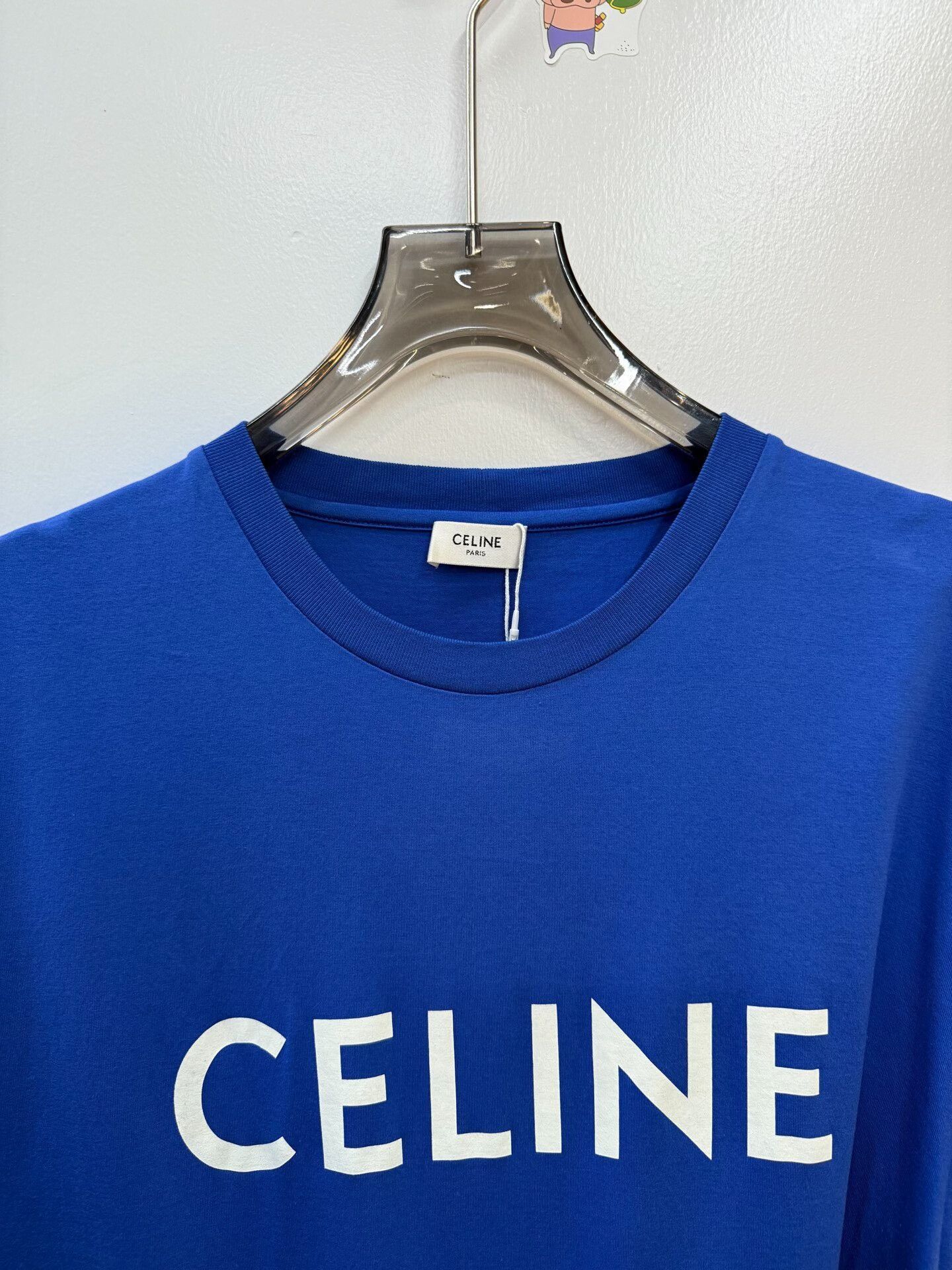 Celine Celine Blue T-Shirt l Men Size US L / EU 52-54 / 3 - 2 Thumbnail