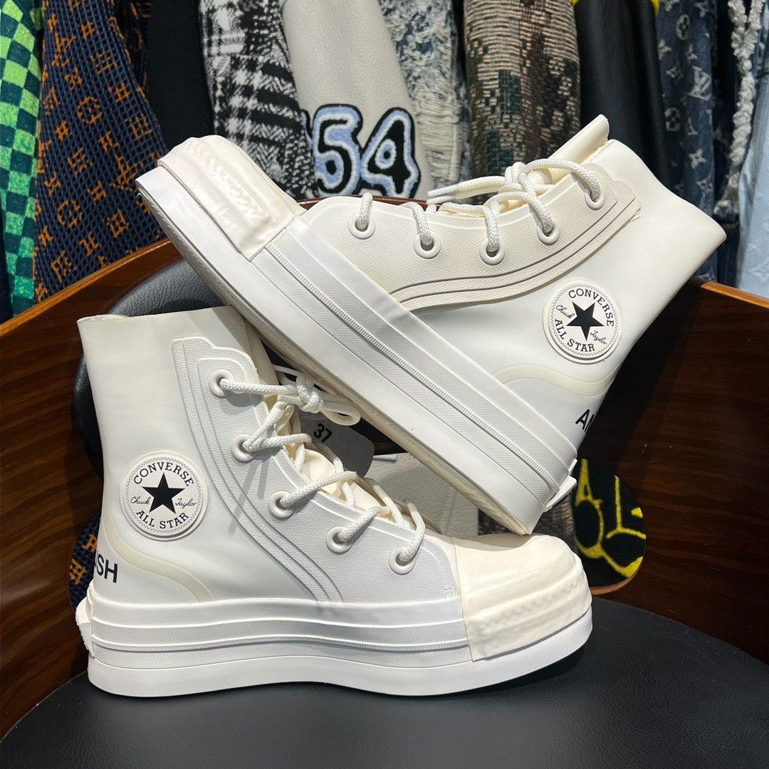 Converse Converse White Hitop Sneakers us_6-5 Women Size US 6.5 / IT 36.5 - 5 Thumbnail