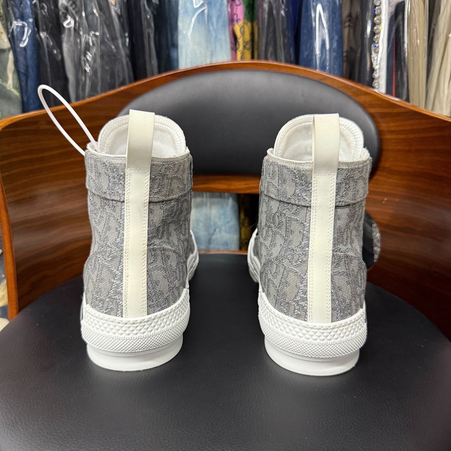 Dior Dior Gray Hitop Sneakers 9 Men Size US 9 / EU 42 - 3 Thumbnail