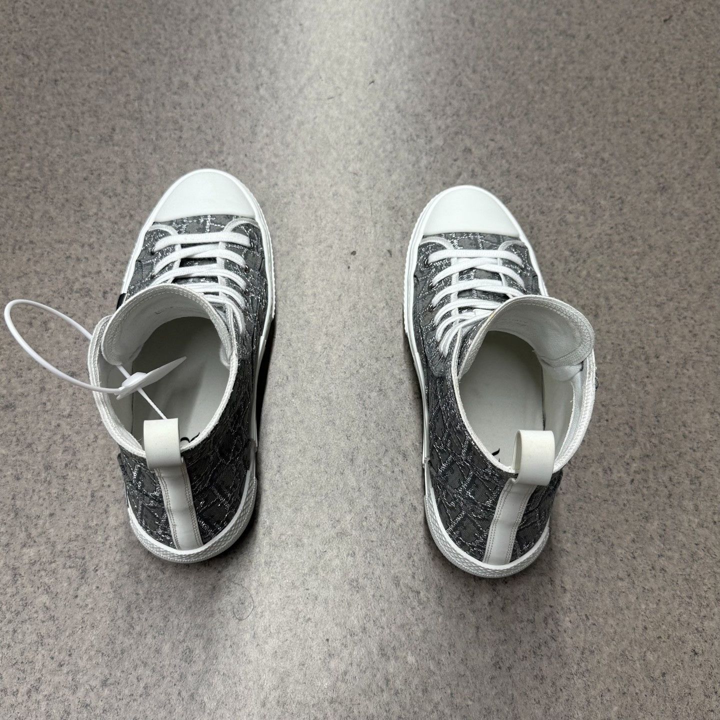 Dior Dior Gray Hitop Sneakers 9 Men Size US 9 / EU 42 - 8 Thumbnail