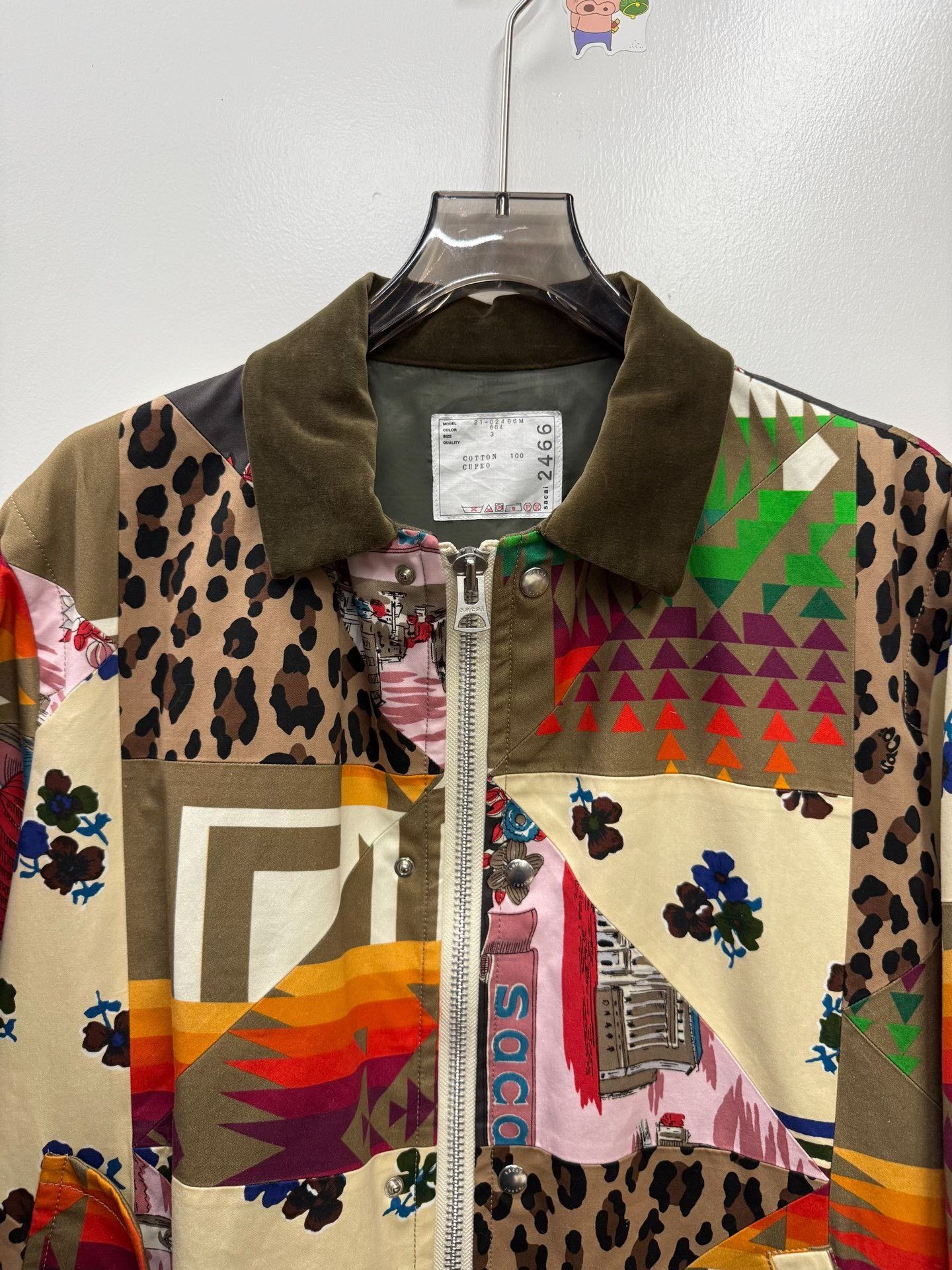 Sacai Sacai Animal Print Light Jacket m Men Size US M / EU 48-50 / 2 - 2 Thumbnail