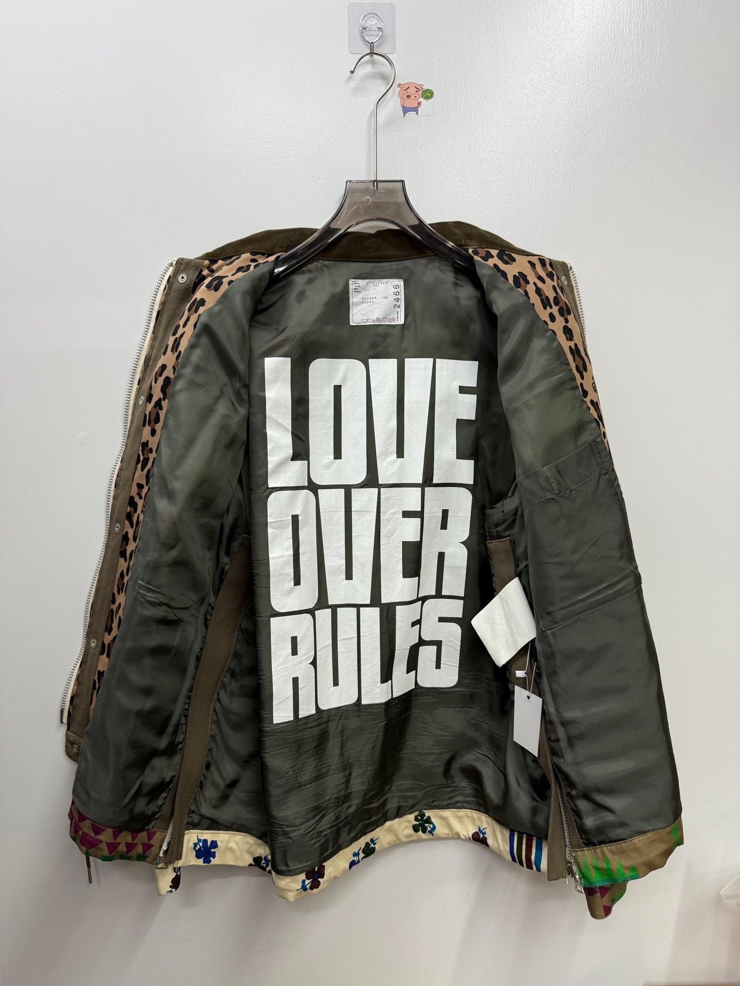 Sacai Sacai Animal Print Light Jacket m Men Size US M / EU 48-50 / 2 - 6 Thumbnail