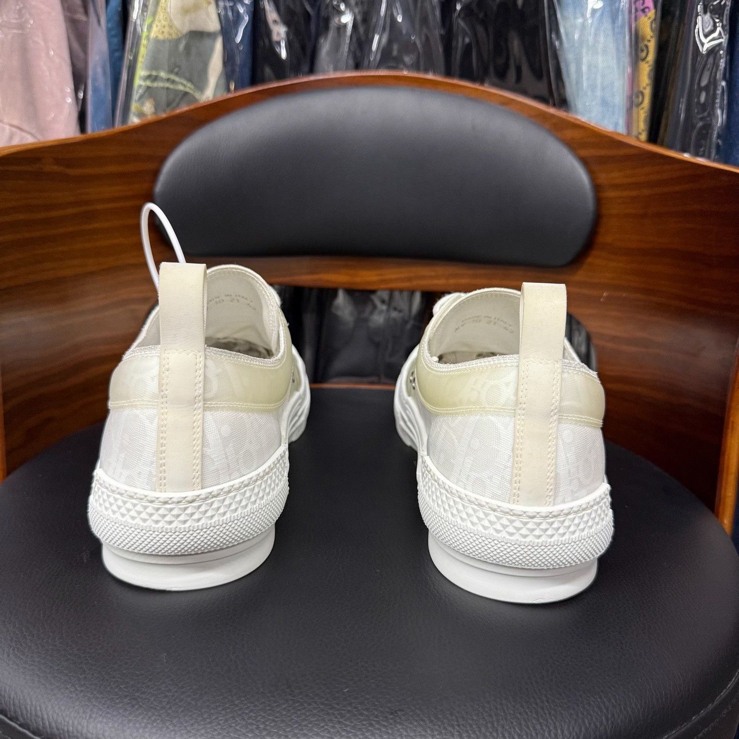 Dior Dior White Lowtop Sneakers us_10-5 Women Size US 10.5 / IT 40.5 - 3 Thumbnail