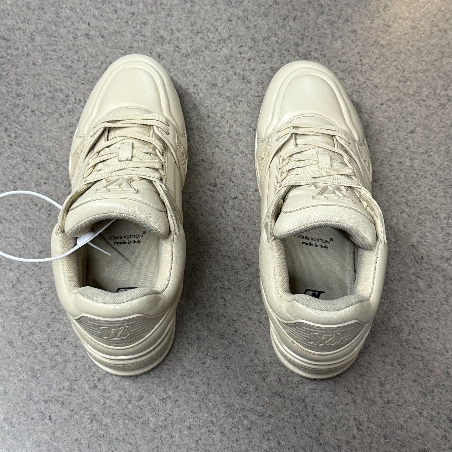 Louis Vuitton Louis Vuitton Training Beige Lowtop Sneakers 9 Men Size US 9 / EU 42 - 8 Thumbnail