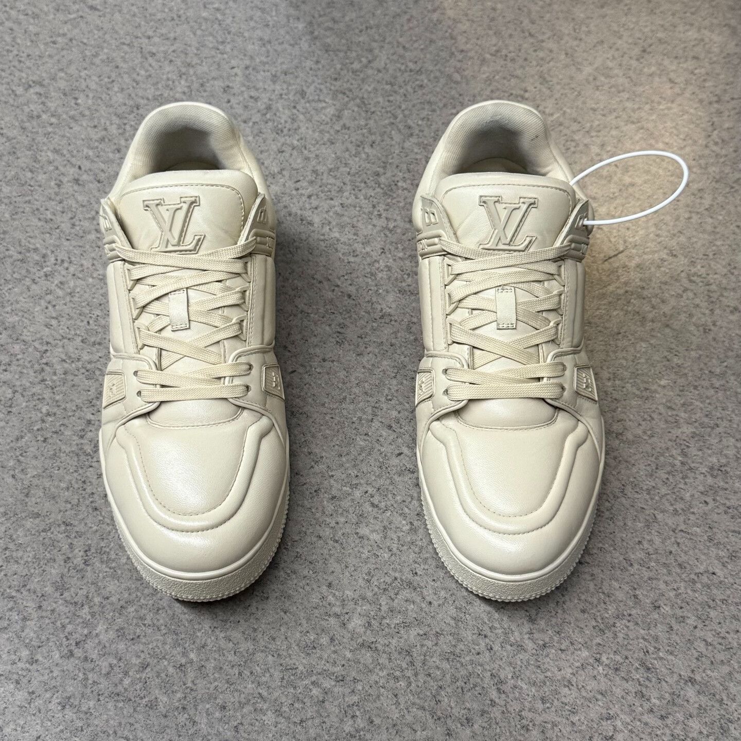 Louis Vuitton Louis Vuitton Training Beige Lowtop Sneakers 9 Men Size US 9 / EU 42 - 5 Thumbnail