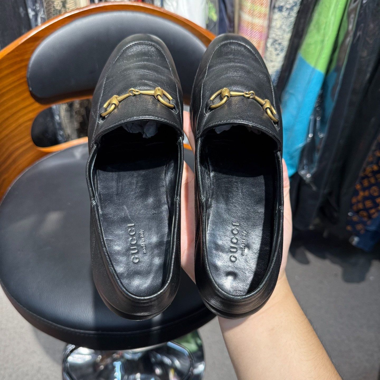 Gucci Gucci Black Lowtop Sneakers us_6-5 Women Size US 6.5 / IT 36.5 - 7 Thumbnail
