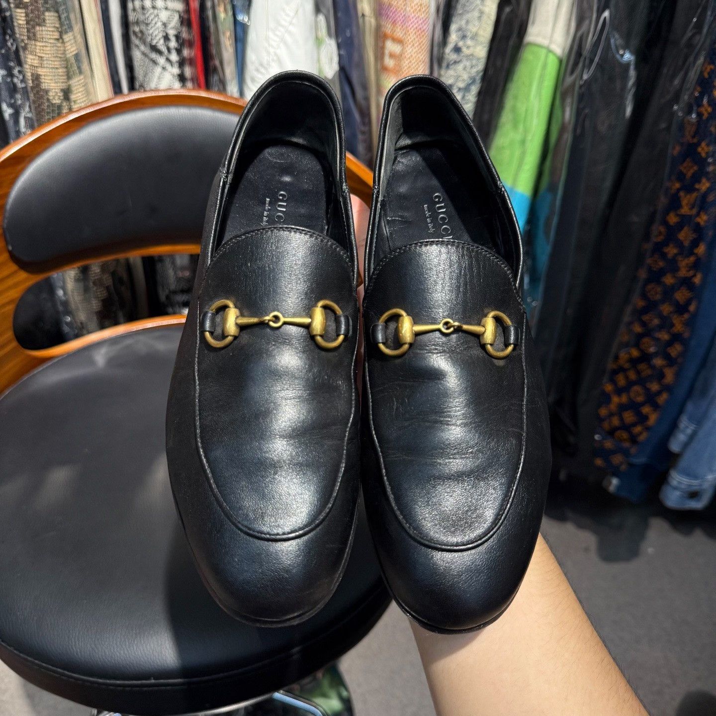 Gucci Gucci Black Lowtop Sneakers us_6-5 Women Size US 6.5 / IT 36.5 - 5 Thumbnail