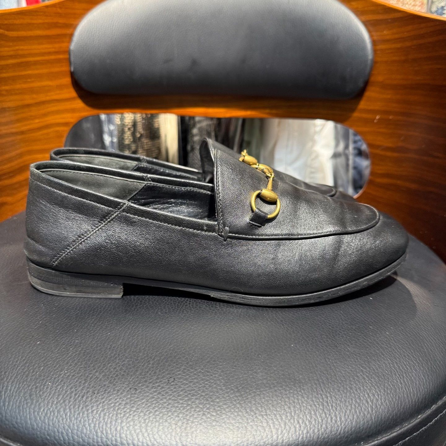 Gucci Gucci Black Lowtop Sneakers us_6-5 Women Size US 6.5 / IT 36.5 - 4 Thumbnail