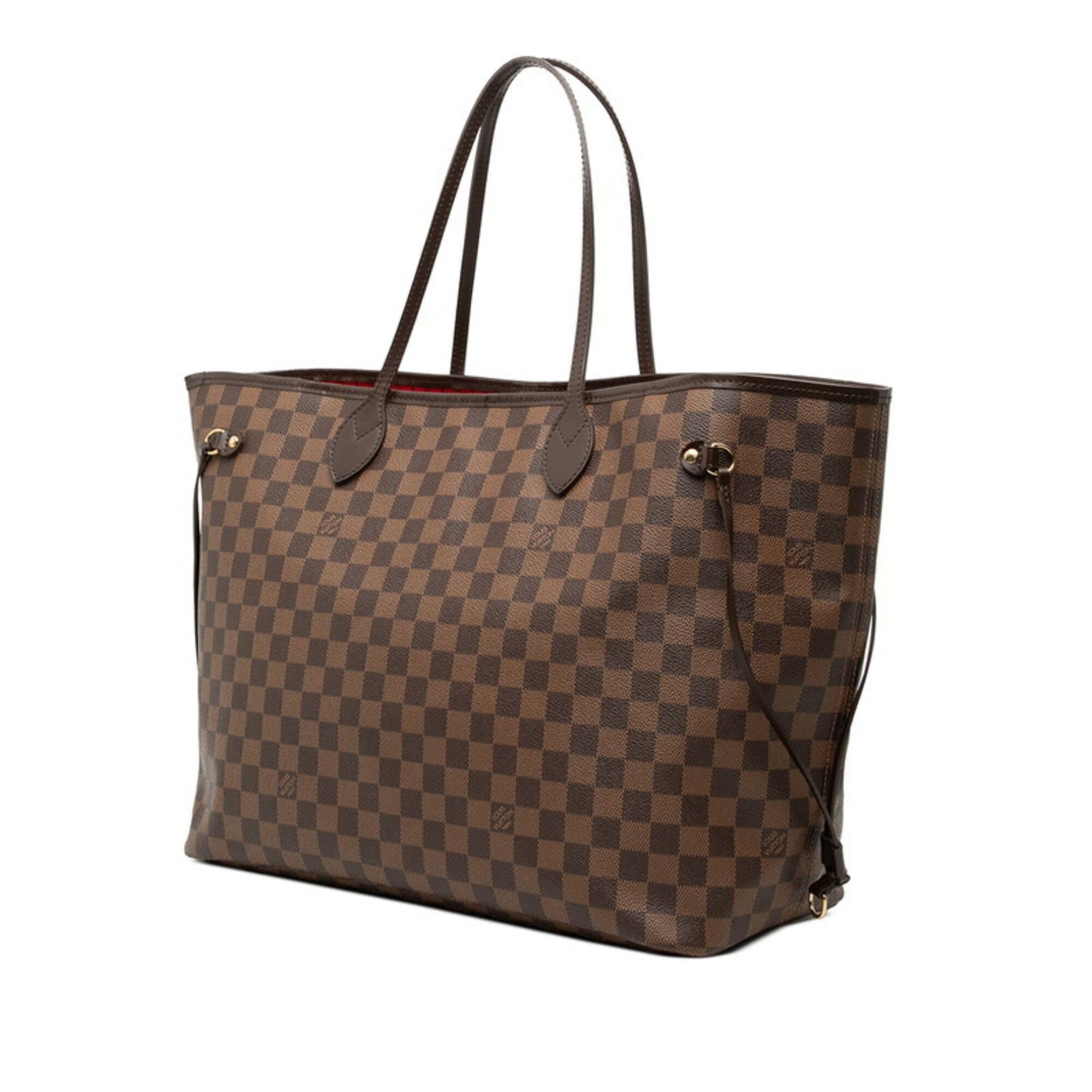 Louis Vuitton Louis Vuitton Damier Neverfull GM Tote Bag N51106 Brown Leather Women's LOUIS VUITTON Size ONE SIZE - 2 Thumbnail