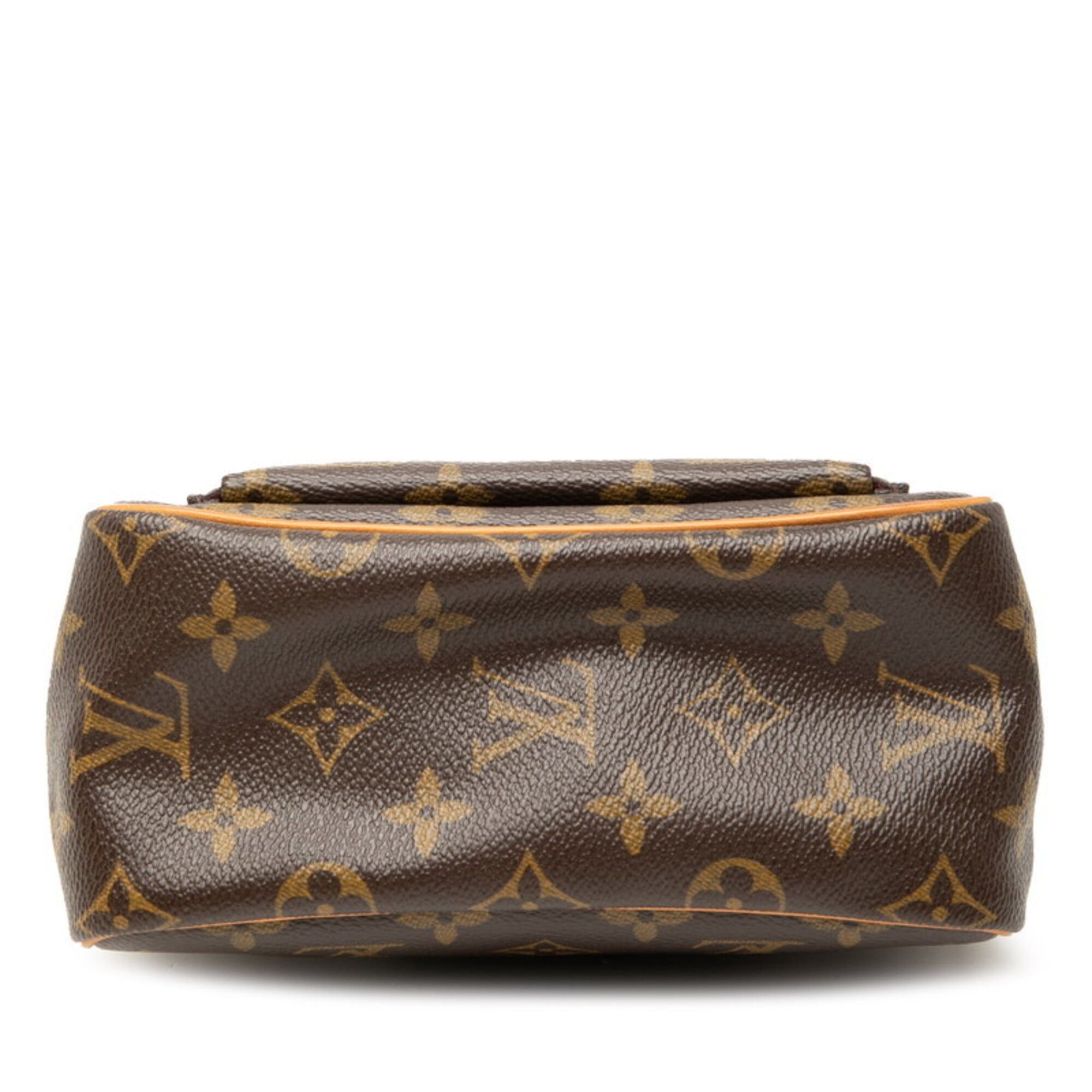 Louis Vuitton Louis Vuitton Monogram Vivacite PM Crossbody Shoulder Bag M51165 Brown Leather Women's LOUIS VUITTON Size ONE SIZE - 3 Thumbnail