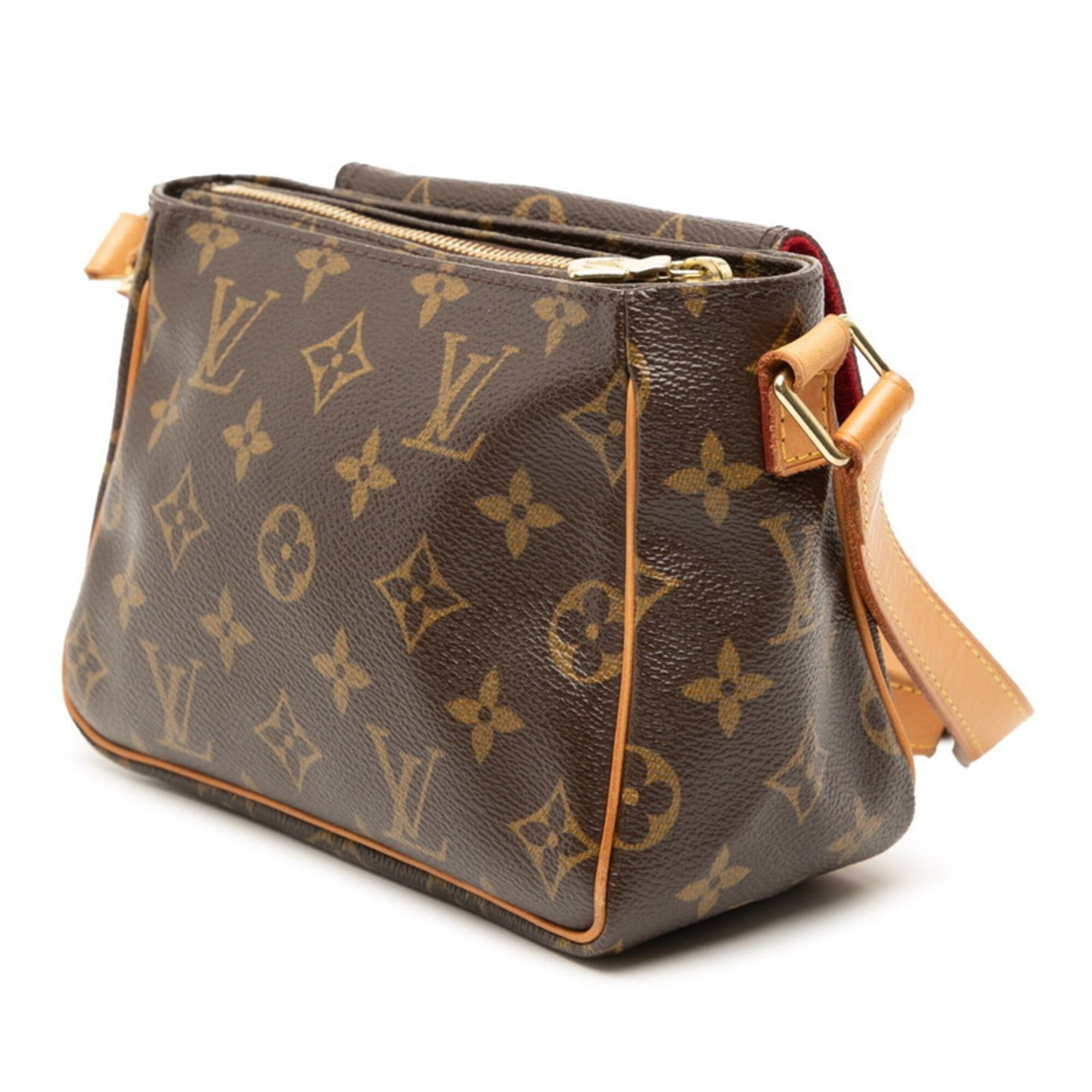Louis Vuitton Louis Vuitton Monogram Vivacite PM Crossbody Shoulder Bag M51165 Brown Leather Women's LOUIS VUITTON Size ONE SIZE - 2 Thumbnail