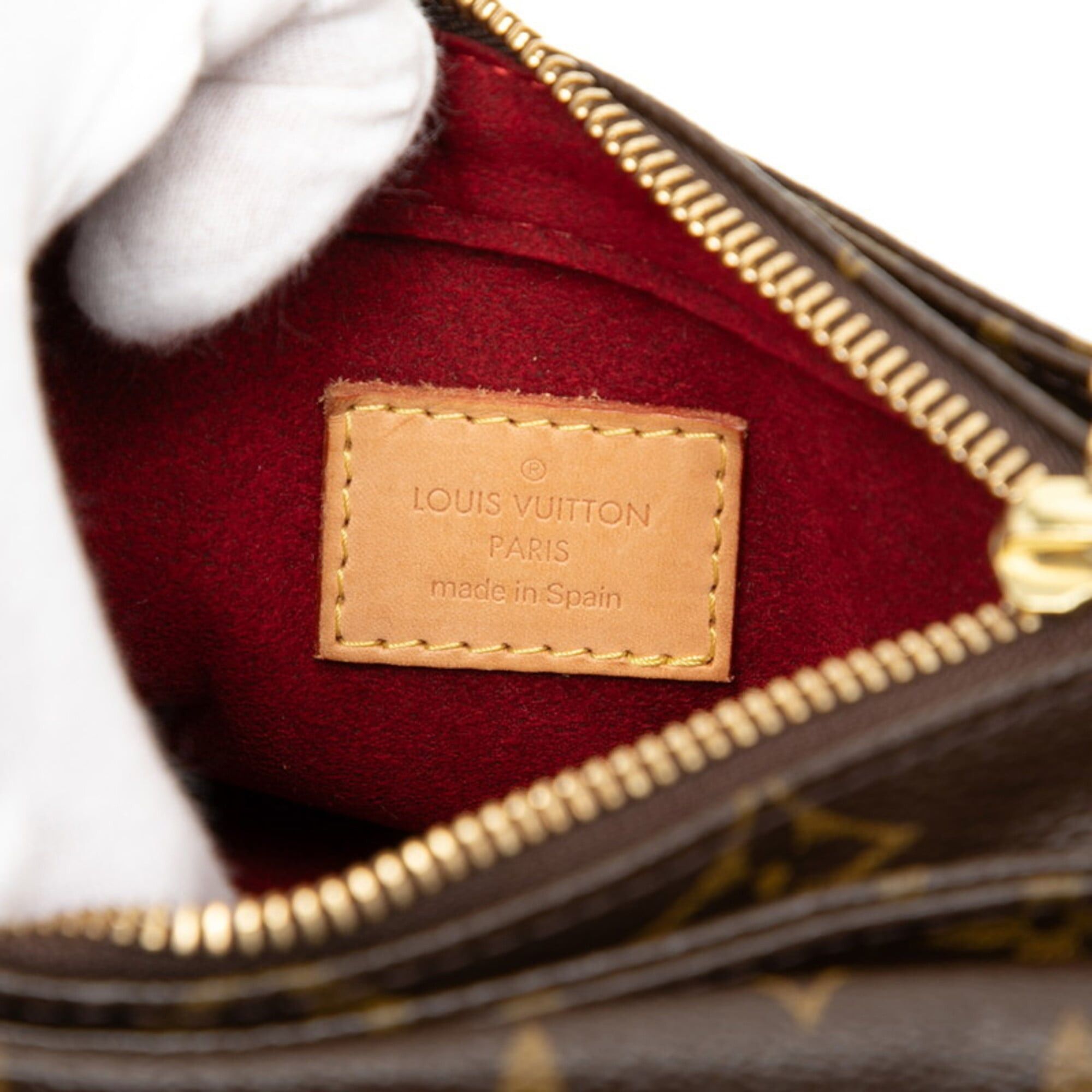 Louis Vuitton Louis Vuitton Monogram Vivacite PM Crossbody Shoulder Bag M51165 Brown Leather Women's LOUIS VUITTON Size ONE SIZE - 5 Thumbnail