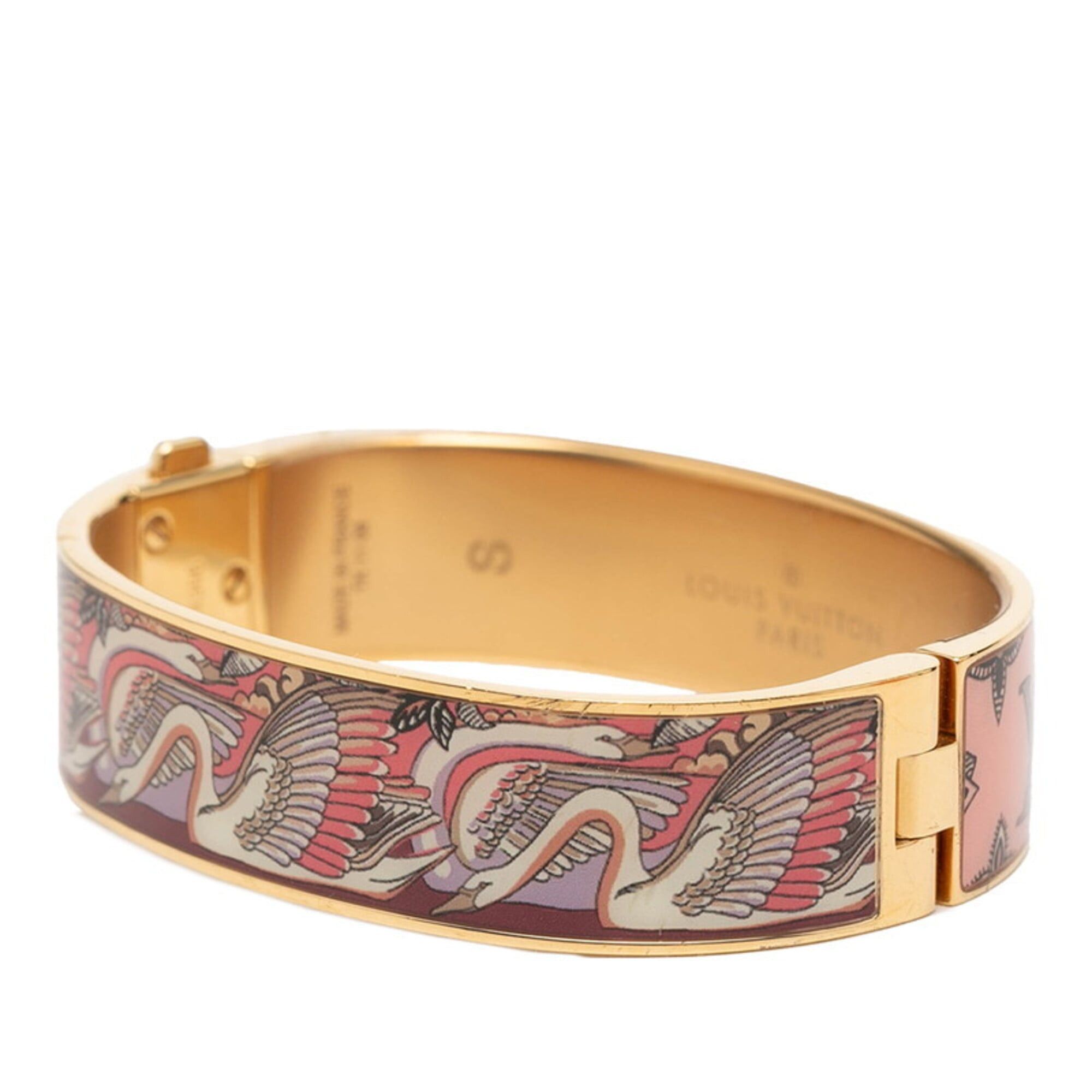 Louis Vuitton Louis Vuitton LV Confidential PM Bracelet Bangle, Size: S, M64366, Gold Multicolor Plated, Women's. Size ONE SIZE - 2 Thumbnail