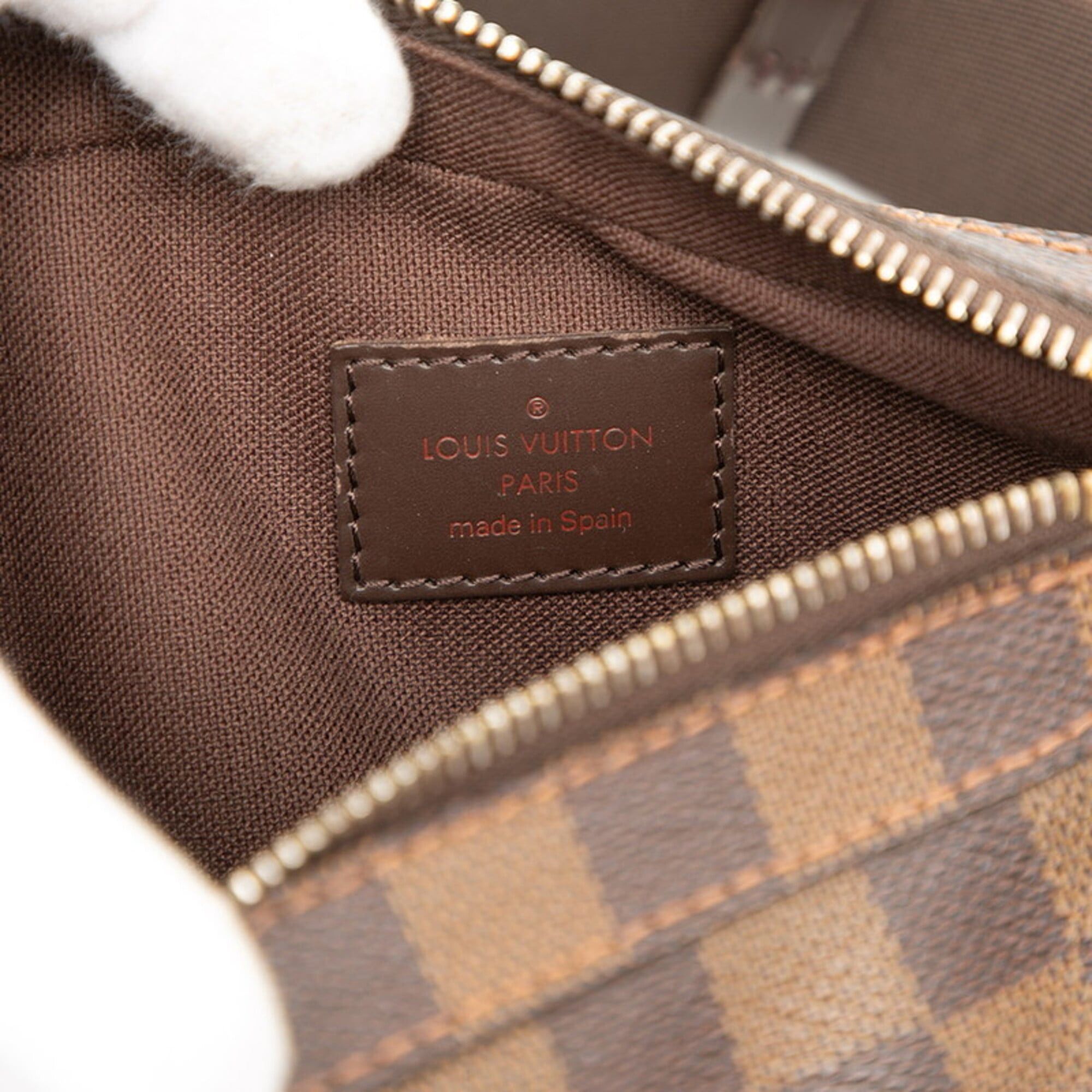 Louis Vuitton Louis Vuitton Damier Geronimos Body Bag Waist Shoulder N51194 Brown Leather Women's LOUIS VUITTON Size ONE SIZE - 5 Thumbnail