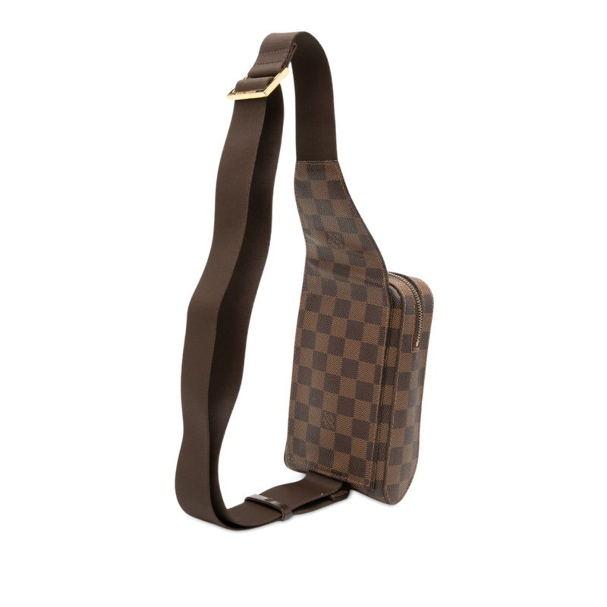 Louis Vuitton Louis Vuitton Damier Geronimos Body Bag Waist Shoulder N51194 Brown Leather Women's LOUIS VUITTON Size ONE SIZE - 2 Thumbnail