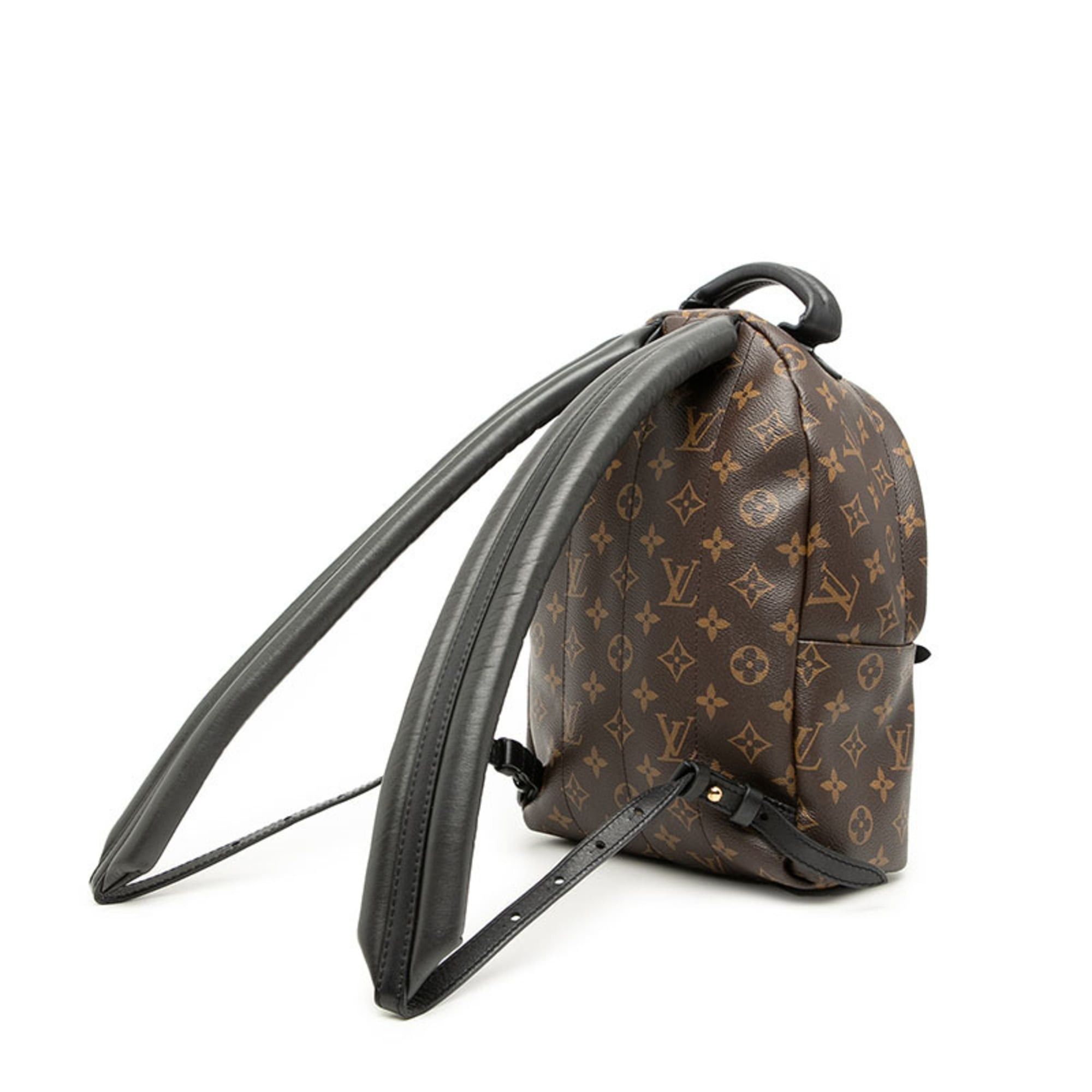 Louis Vuitton Louis Vuitton Monogram Palm Springs PM Backpack M41560 Brown Black Leather Women's LOUIS VUITTON Size ONE SIZE - 2 Thumbnail