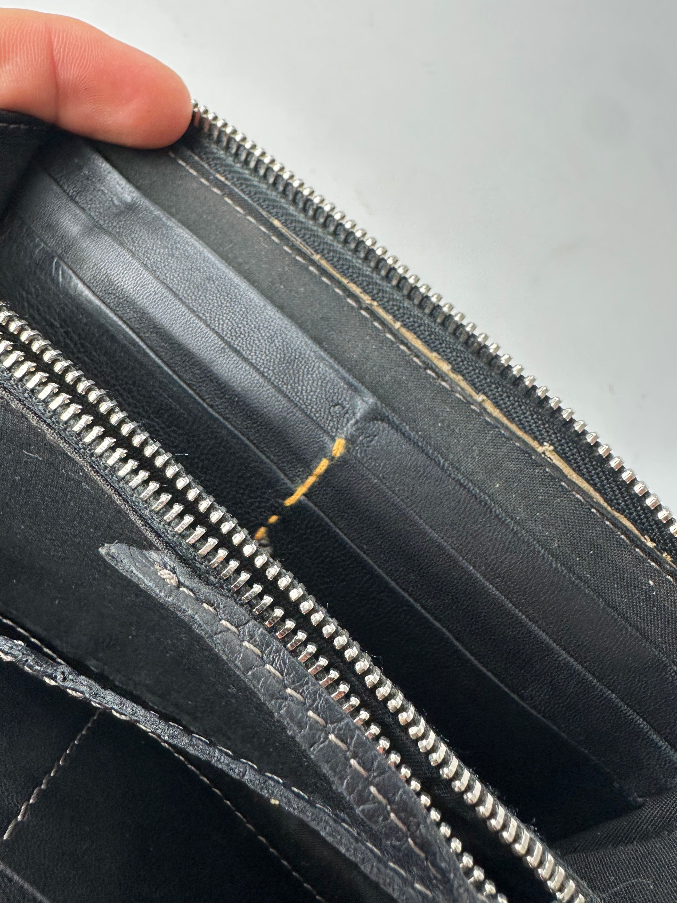 Chloe Vintage Paddington Leather Long Wallet Black Size ONE SIZE - 4 Thumbnail