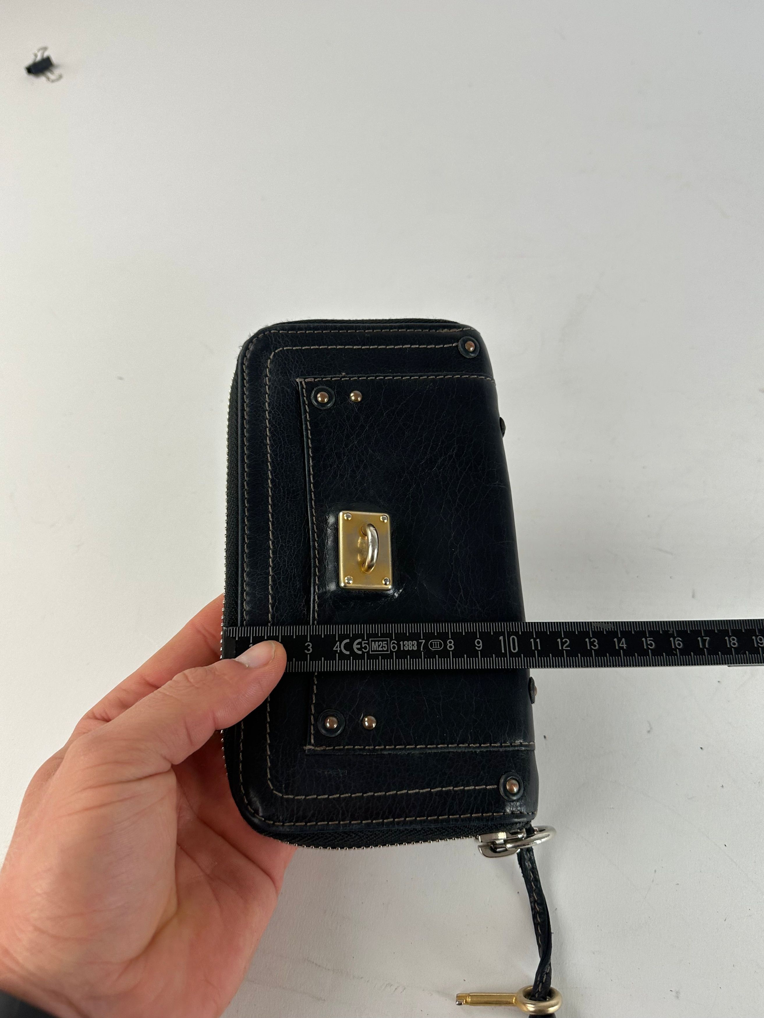 Chloe Vintage Paddington Leather Long Wallet Black Size ONE SIZE - 8 Thumbnail