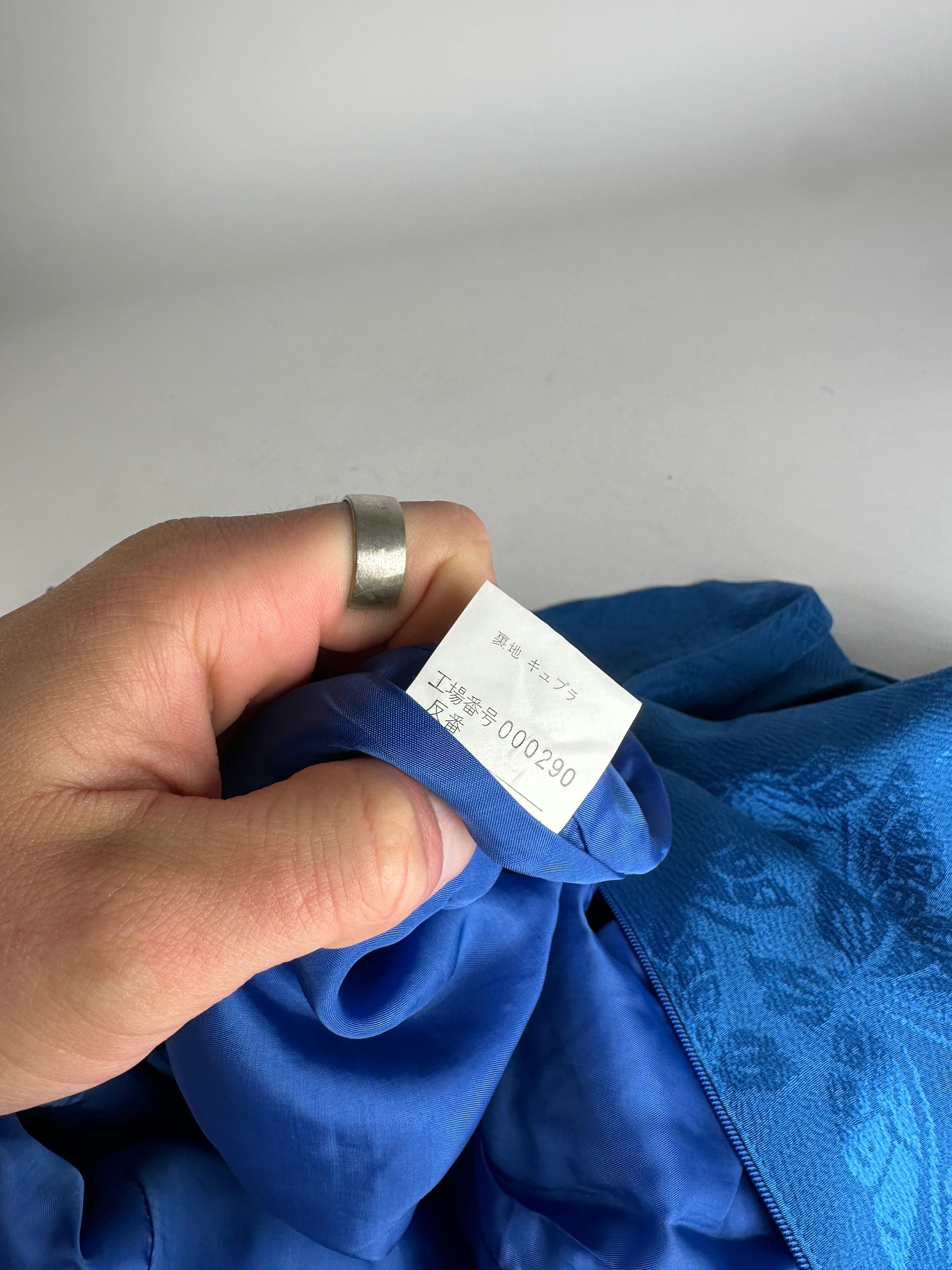 Givenchy Vintage Abstract Dress Blue Size L / US 10 / IT 46 - 11 Thumbnail