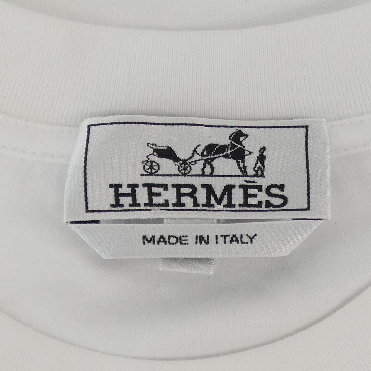 Hermes Hermes Hermes T Shirt Textile T-Shirts DUTY FREE for USA Size ONE SIZE - 4 Thumbnail