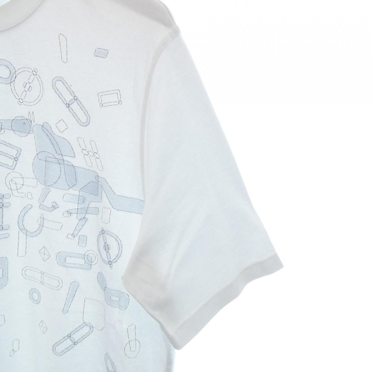 Hermes Hermes Hermes T Shirt Textile T-Shirts DUTY FREE for USA Size ONE SIZE - 6 Thumbnail