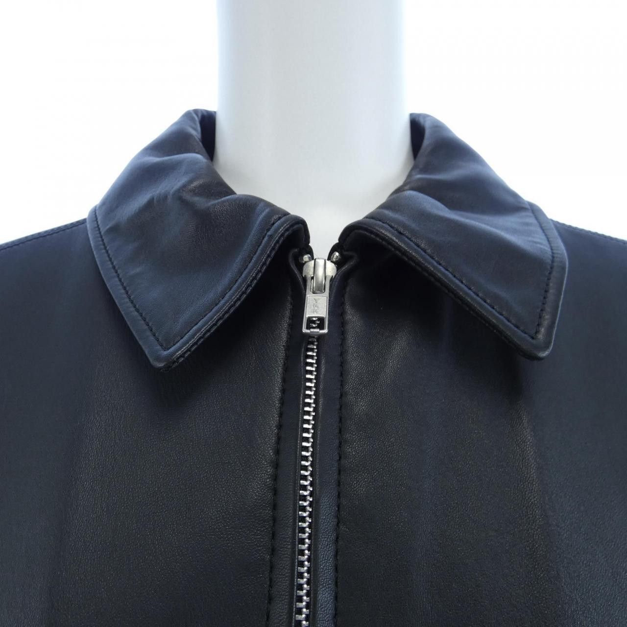 Hermes Hermes Hermes Lambskin Coat Leather Outerwear DUTY FREE for USA Size ONE SIZE - 5 Thumbnail