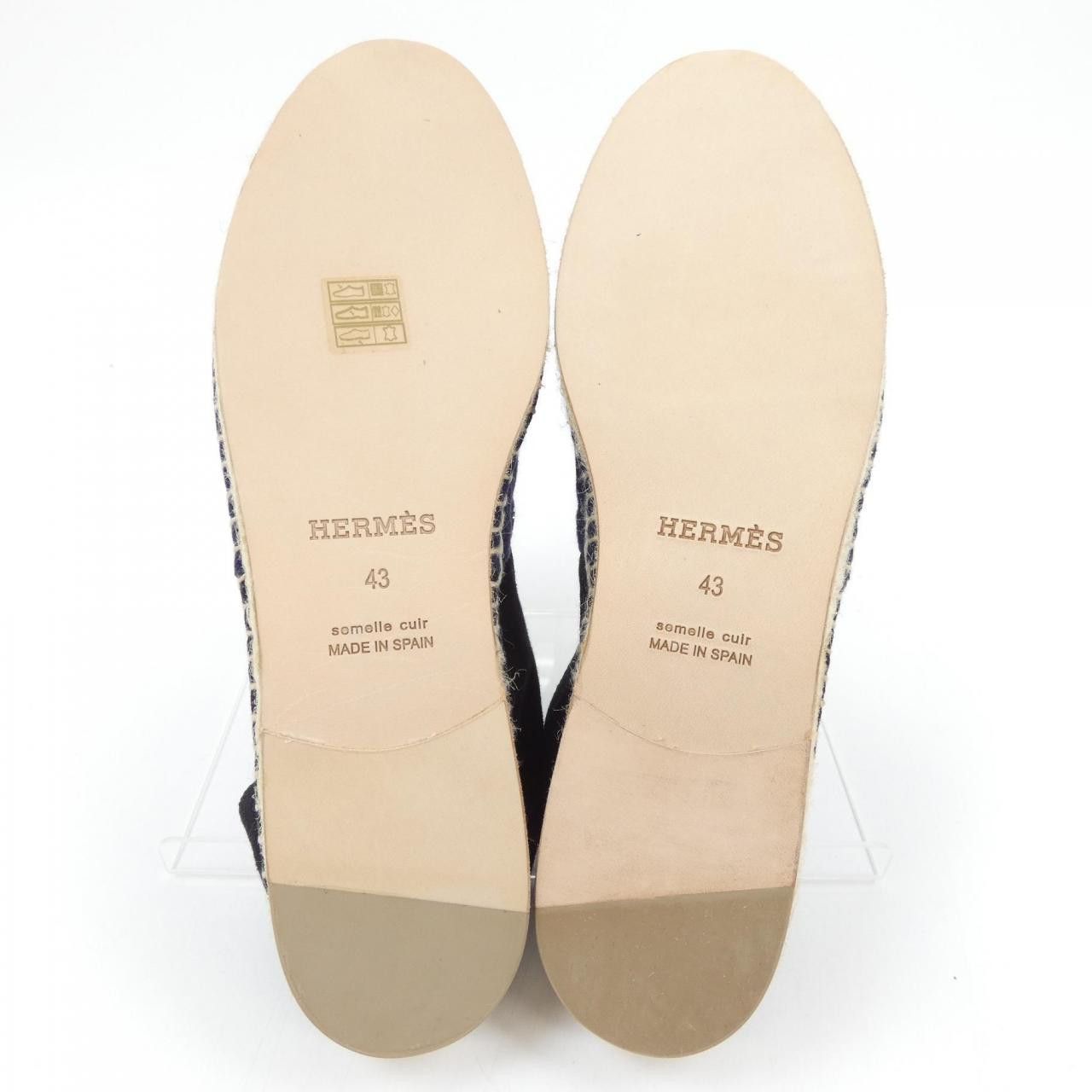 Hermes Hermes Hermes Leather Sneakers Leather Shoes DUTY FREE for USA Size ONE SIZE - 4 Thumbnail