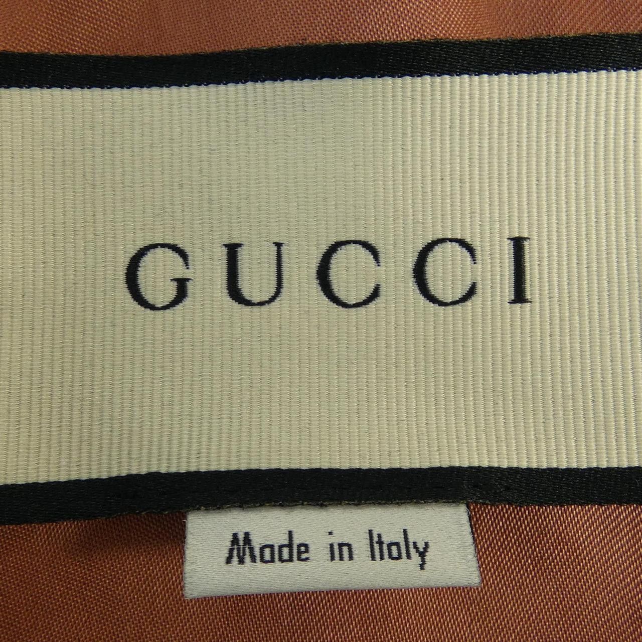 Gucci Gucci Gucci FRAGOR AMORIS JARDIN D'HIVER Lambskin Jacket Leather Outerwear 554594 XNABL DUTY FREE for USA Size ONE SIZE - 4 Thumbnail