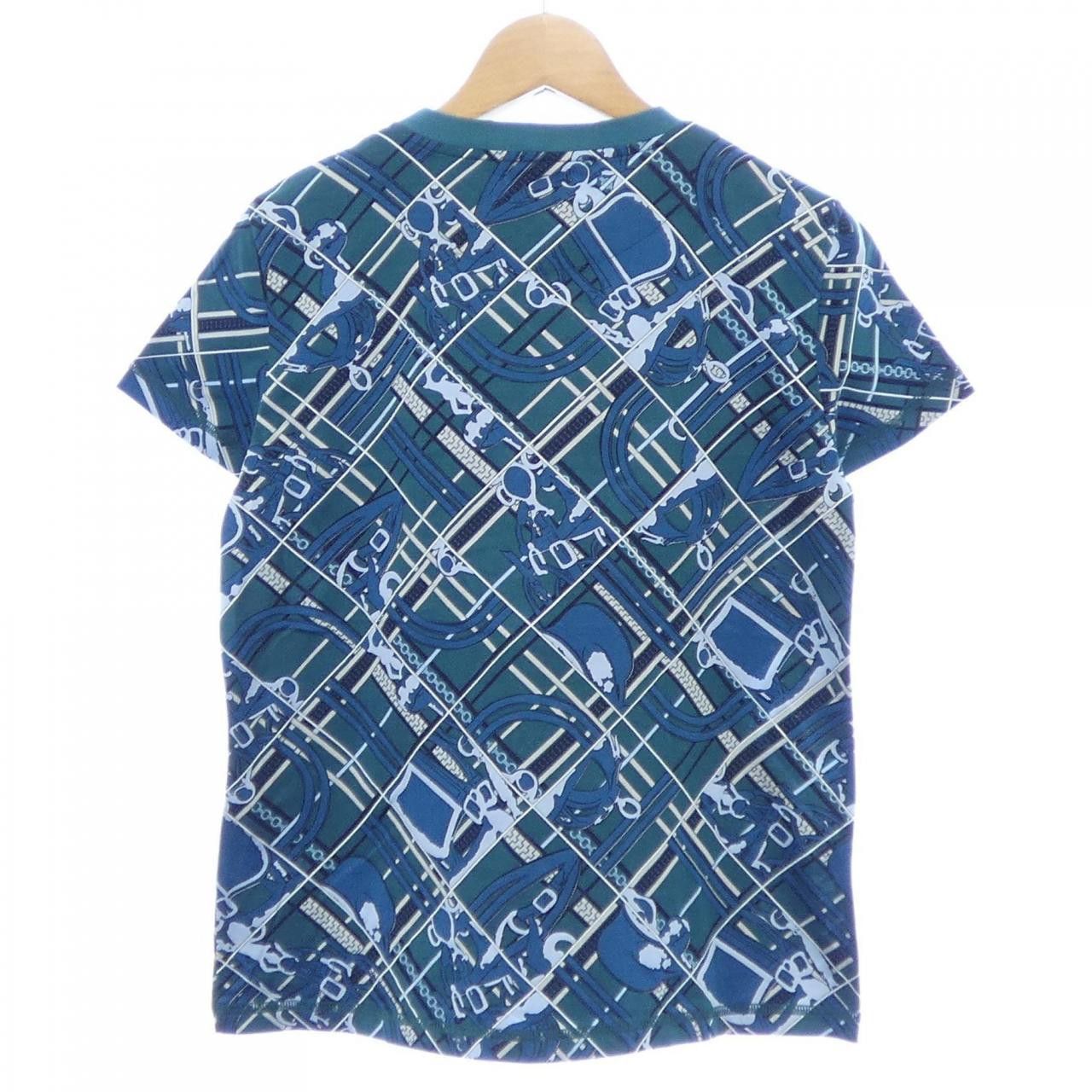Hermes Hermes Hermes EN DESORDRE ET CHAINES Cotton T Shirt Textile T-Shirts 3H4619DX DUTY FREE for USA Size ONE SIZE - 2 Thumbnail