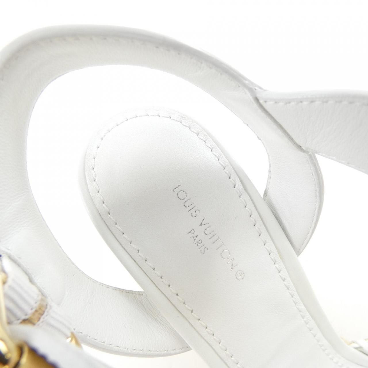 Louis Vuitton Louis Vuitton Louis Vuitton Starboard Line Leather Platform Sandals Limited Leather Shoes DUTY FREE for USA Size ONE SIZE - 6 Thumbnail