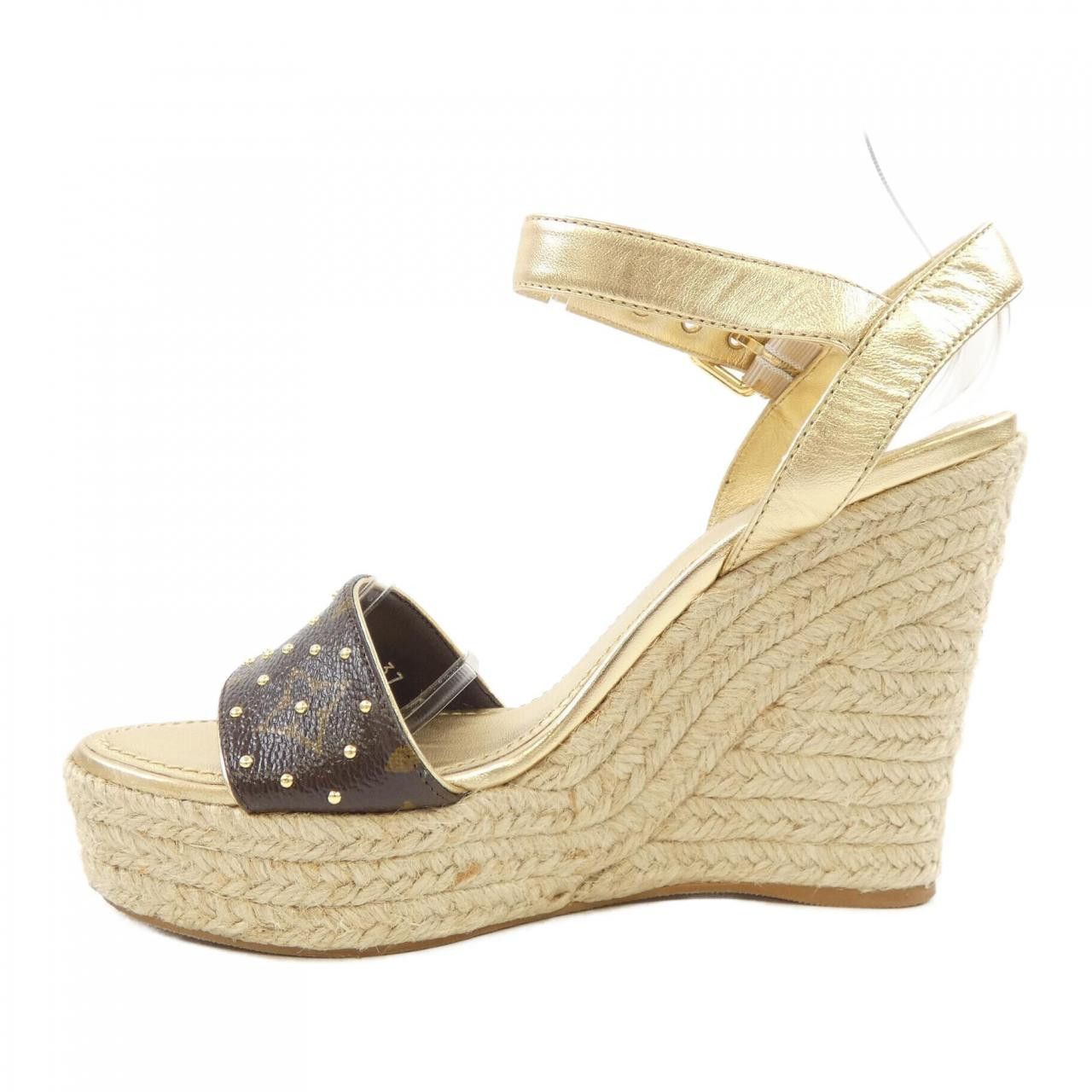 Louis Vuitton Louis Vuitton Louis Vuitton Starboard Monogram Espadrille Sandals Textile Shoes DUTY FREE for USA Size ONE SIZE - 2 Thumbnail