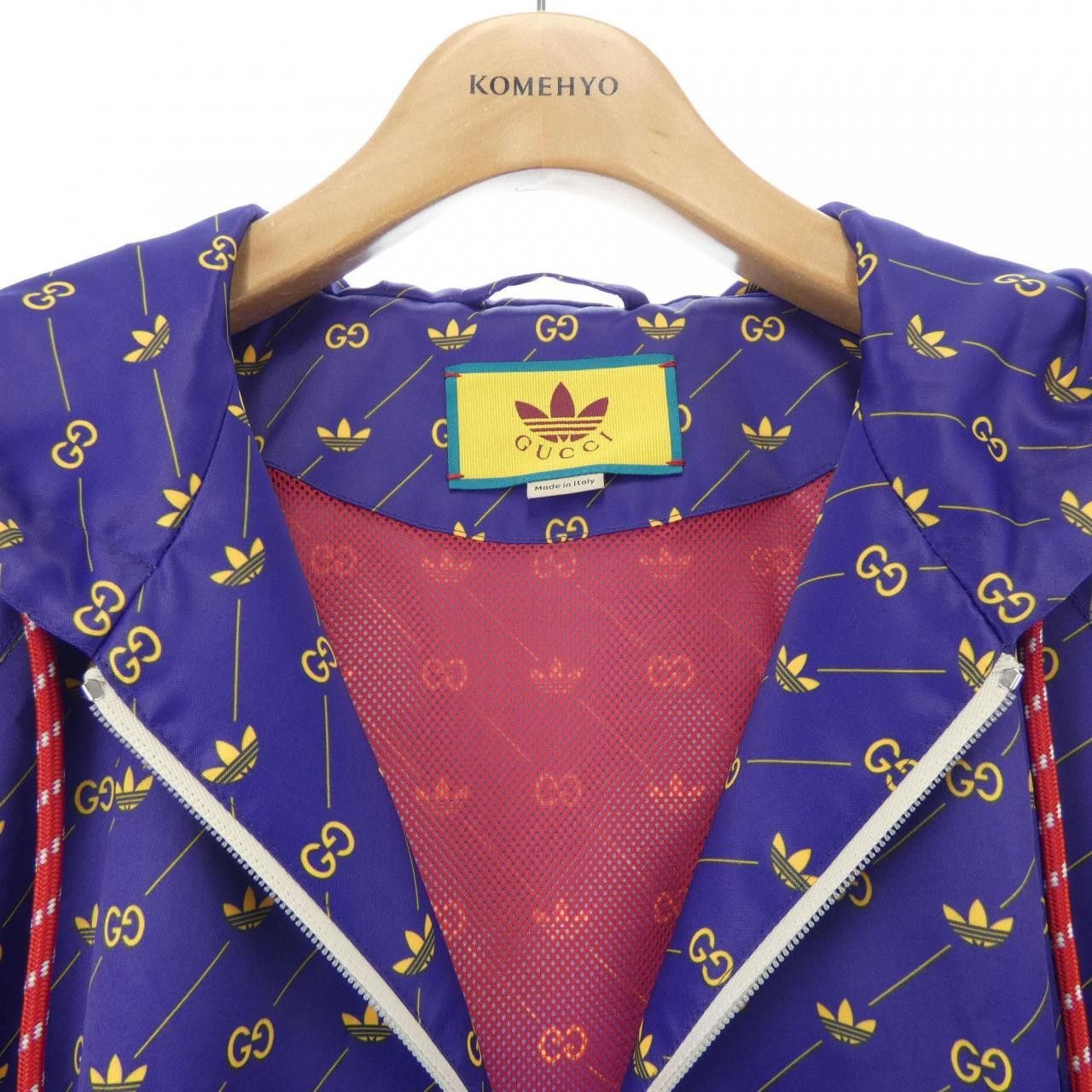 Gucci Gucci Gucci ADIDAS TREFOIL PRINT Jacket Others Outerwear 691428ZAJCZ DUTY FREE for USA Size ONE SIZE - 5 Thumbnail