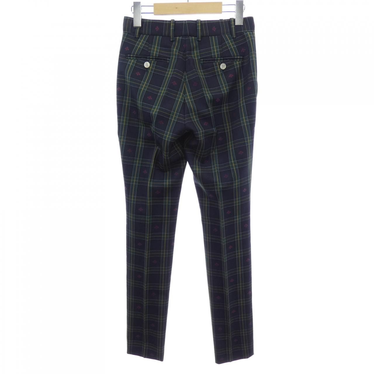 Gucci Gucci Gucci Check Pants Textile Pants 497763Z431H DUTY FREE for USA Size ONE SIZE - 2 Thumbnail