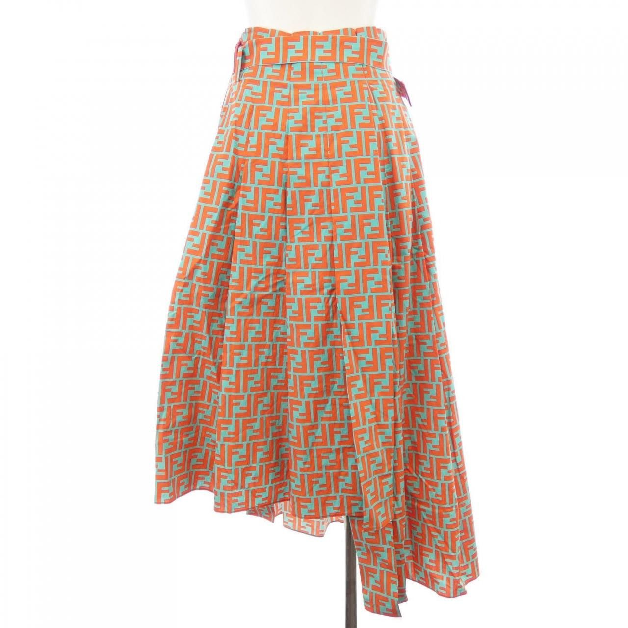 Fendi Fendi Fendi Skirt Textile Skirts FQ7013 A5VN DUTY FREE for USA Size ONE SIZE - 2 Thumbnail
